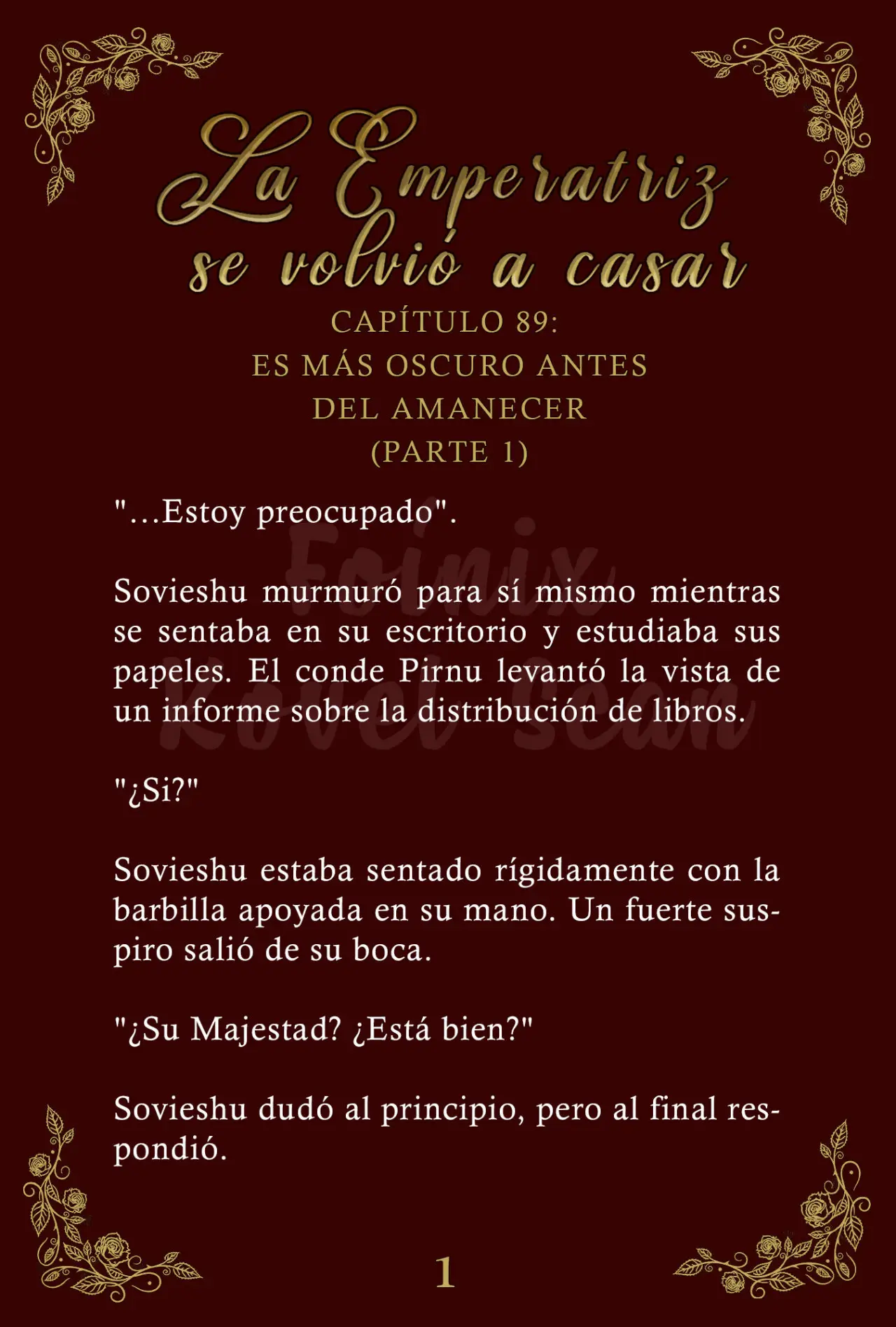 La Emperatriz se volvió a casar (Novela) - Capítulo 89 - Página 2 - LectorTMOo
