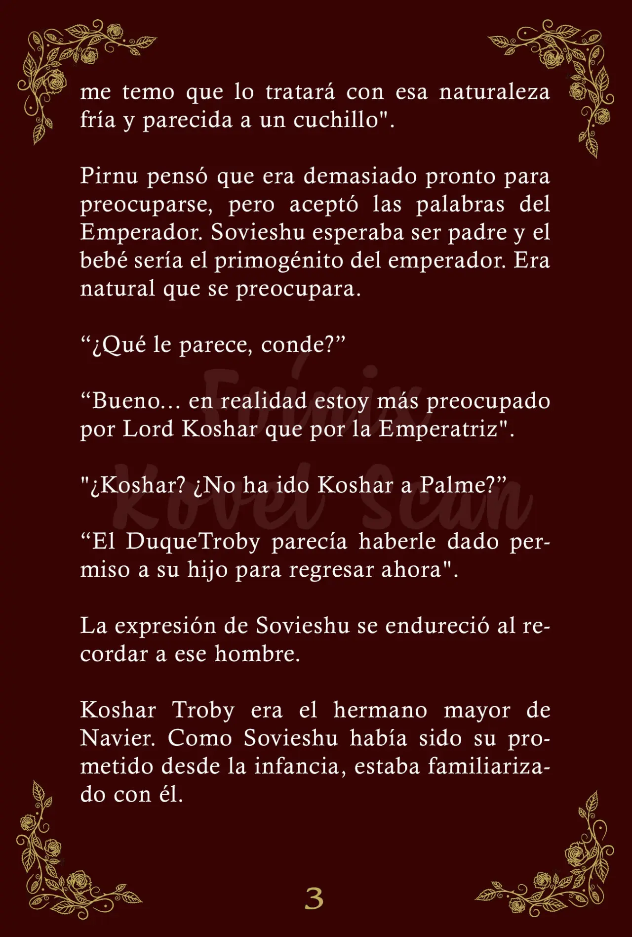 La Emperatriz se volvió a casar (Novela) - Capítulo 89 - Página 4 - LectorTMOo