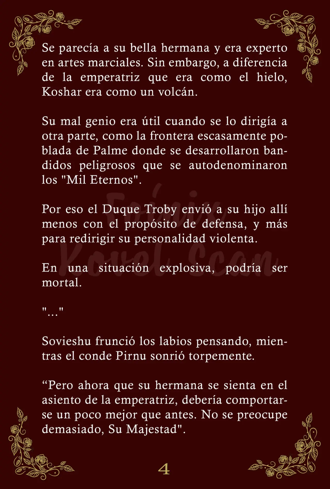 La Emperatriz se volvió a casar (Novela) - Capítulo 89 - Página 5 - LectorTMOo