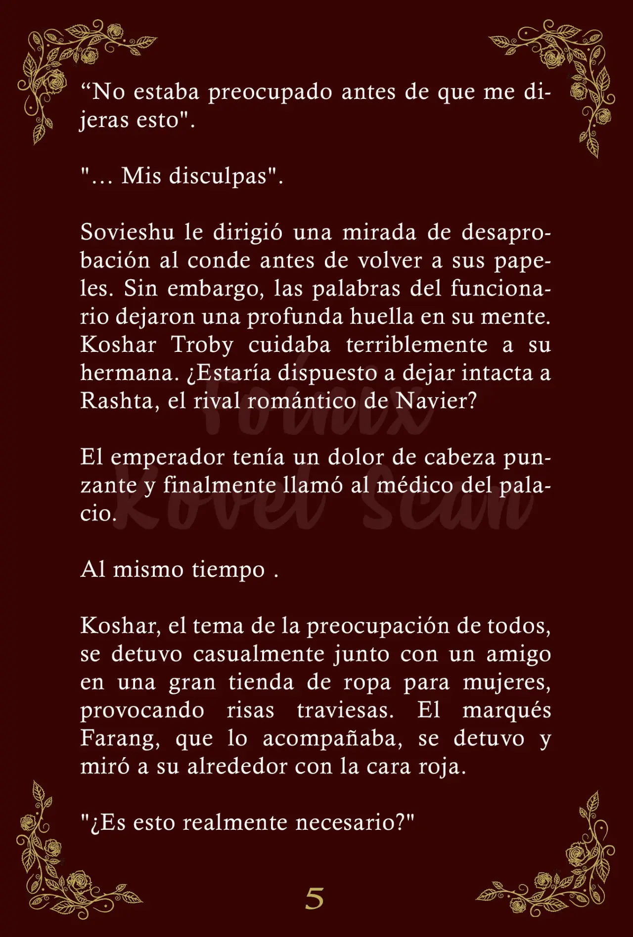 La Emperatriz se volvió a casar (Novela) - Capítulo 89 - Página 6 - LectorTMOo