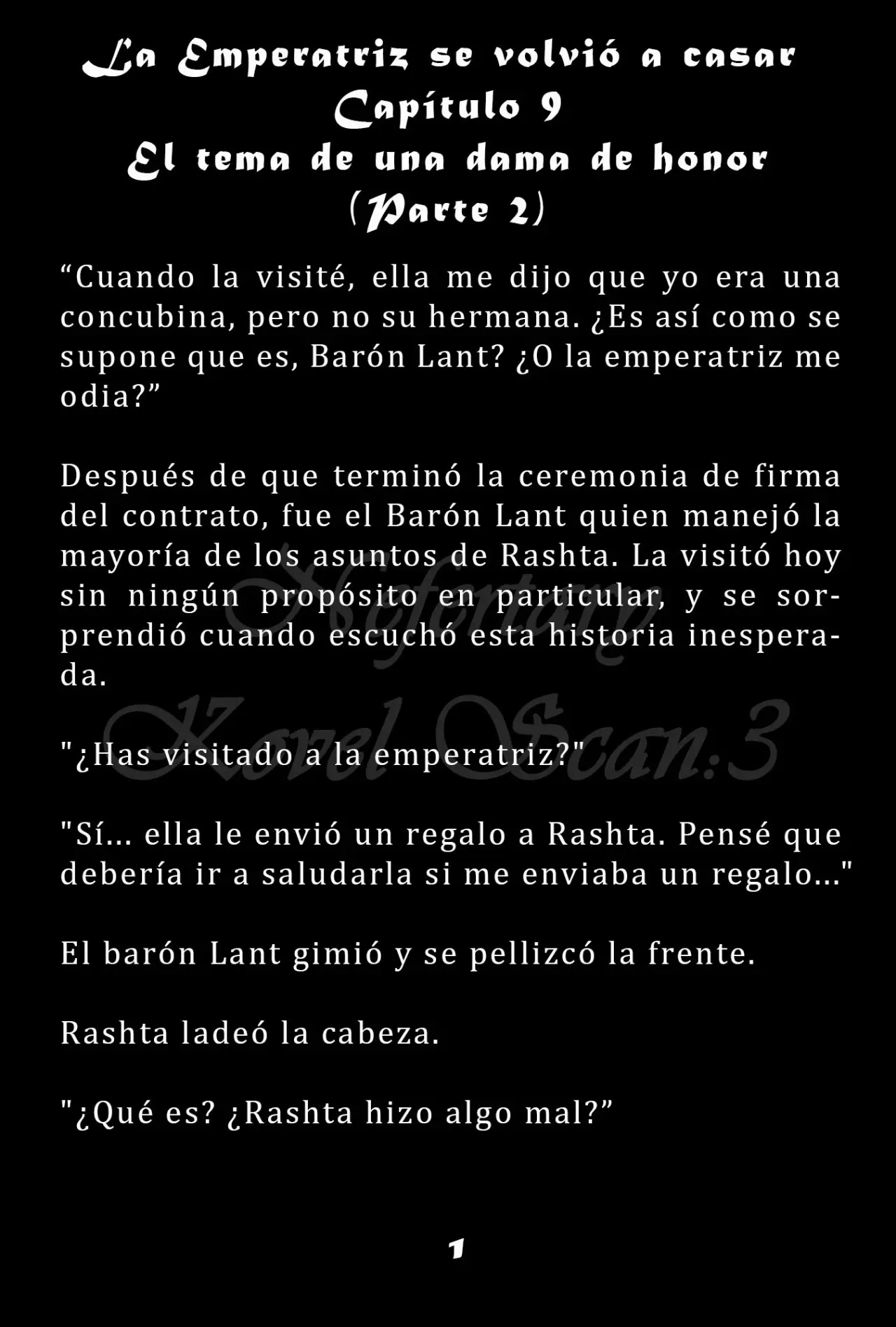 La Emperatriz se volvió a casar (Novela) - Capítulo 9 - Página 2 - LectorTMOo
