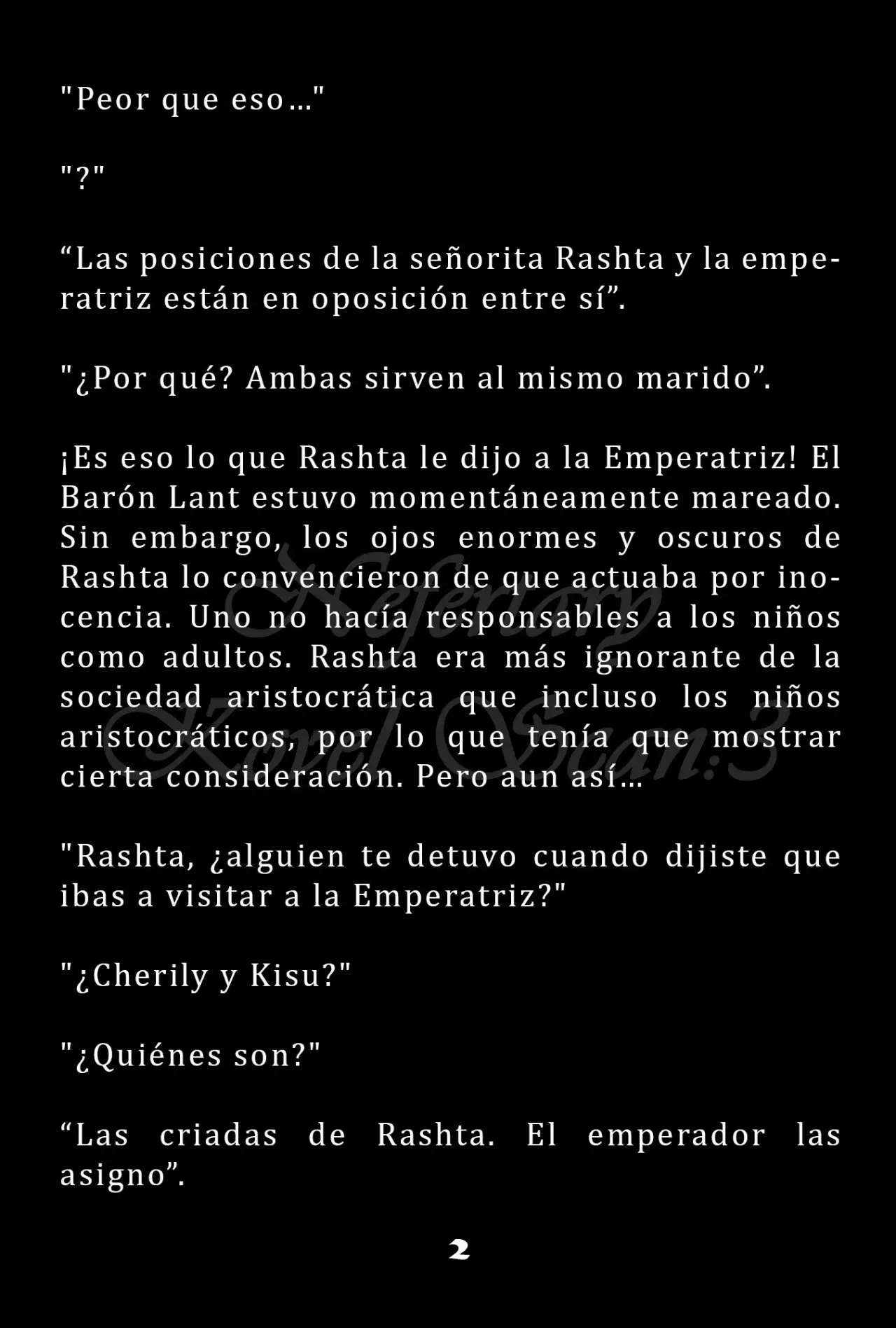 La Emperatriz se volvió a casar (Novela) - Capítulo 9 - Página 3 - LectorTMOo