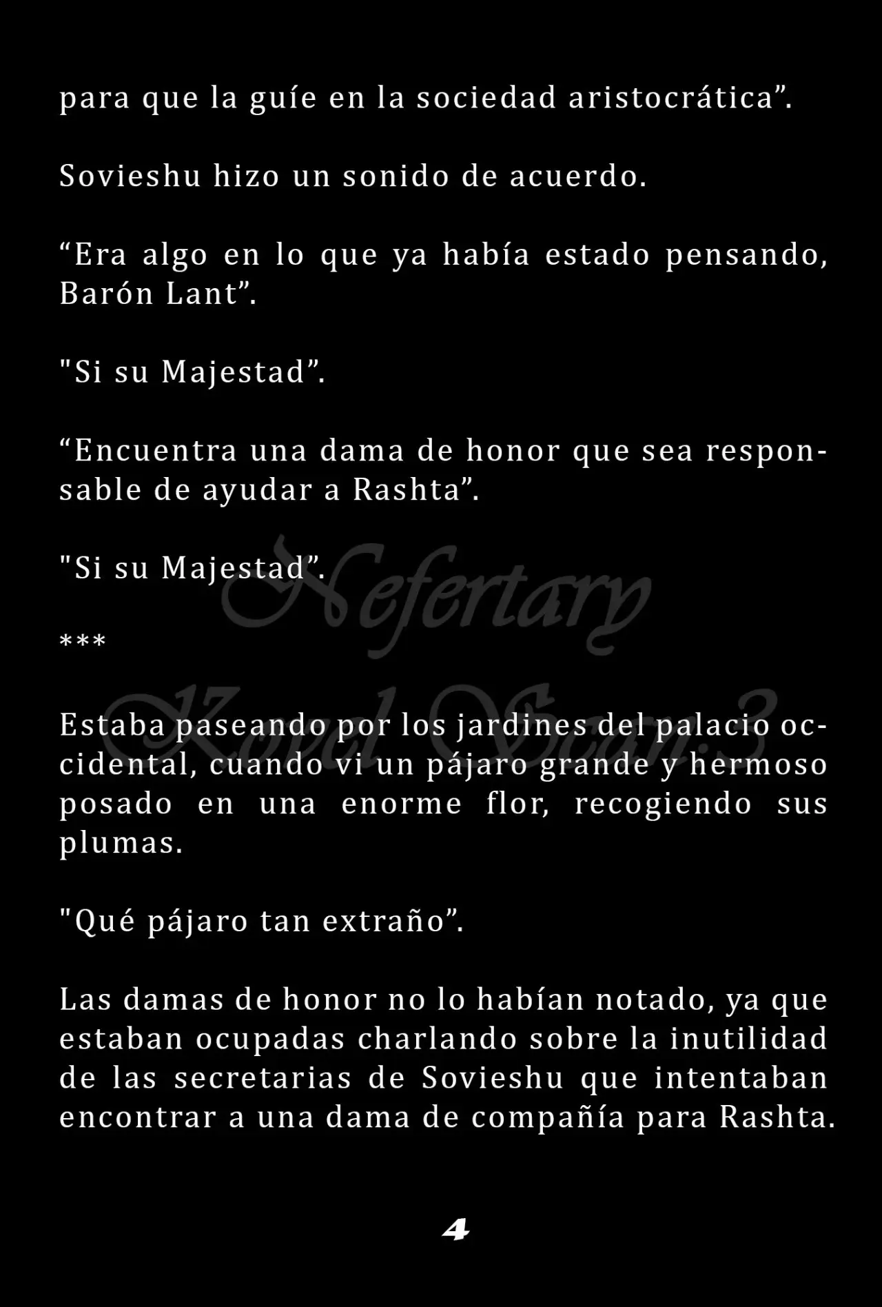 La Emperatriz se volvió a casar (Novela) - Capítulo 9 - Página 5 - LectorTMOo