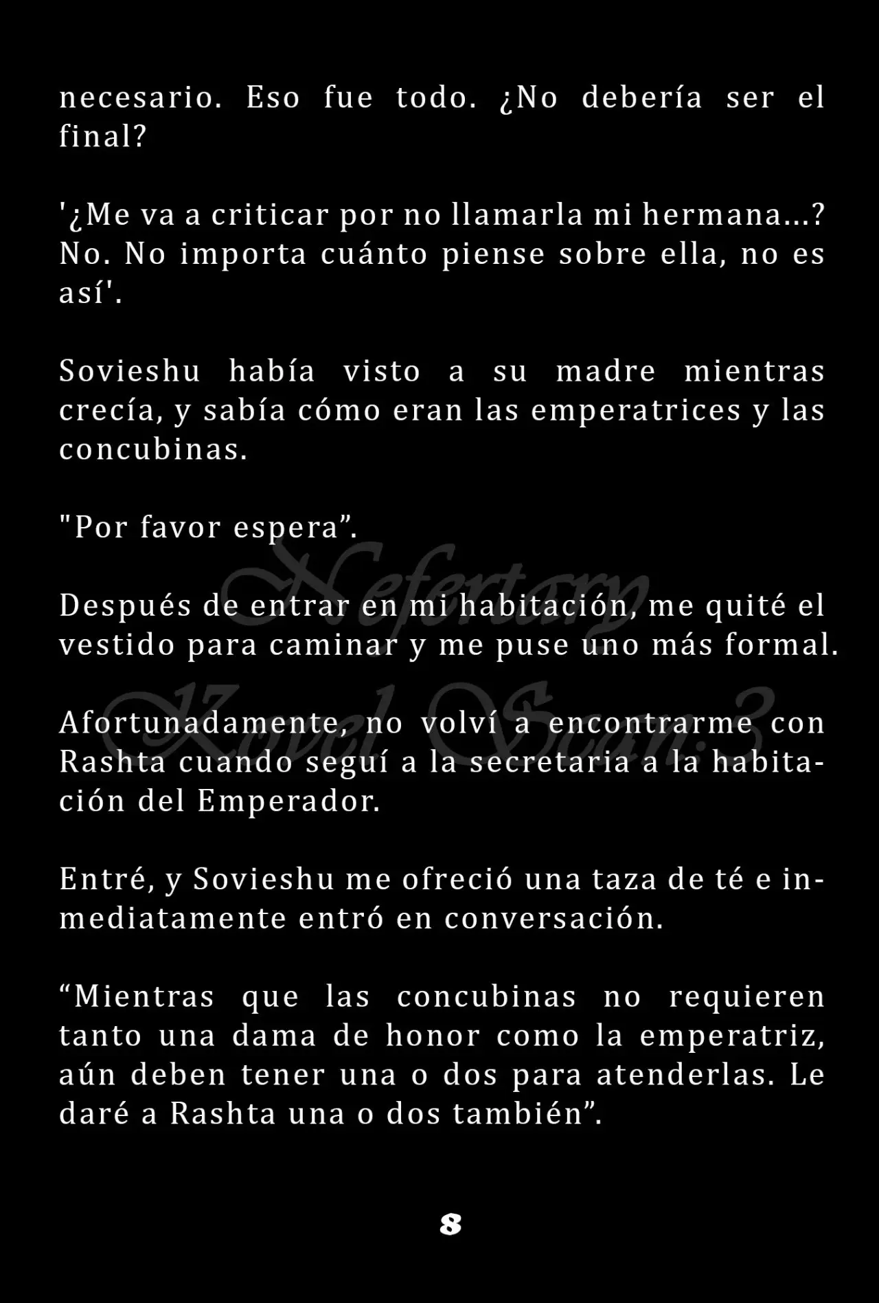 La Emperatriz se volvió a casar (Novela) - Capítulo 9 - Página 9 - LectorTMOo