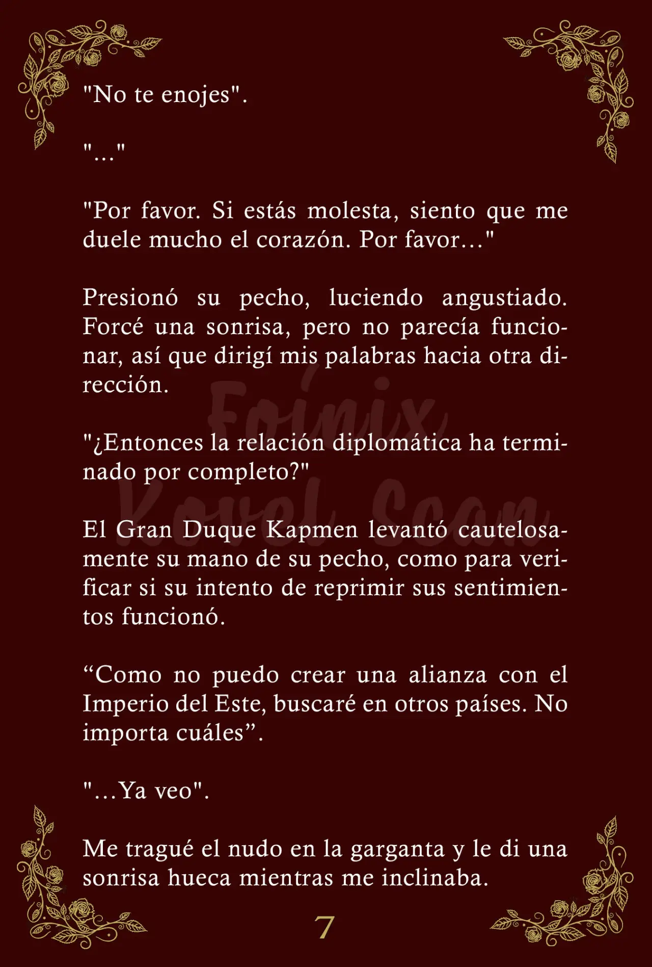 La Emperatriz se volvió a casar (Novela) - Capítulo 90 - Página 7 - LectorTMOo