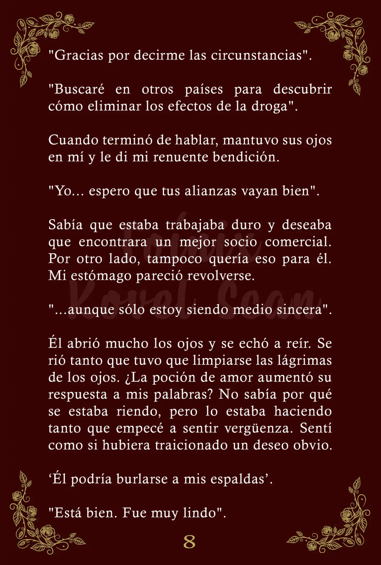 La Emperatriz se volvió a casar (Novela) - Capítulo 90 - Página 8 - LectorTMOo