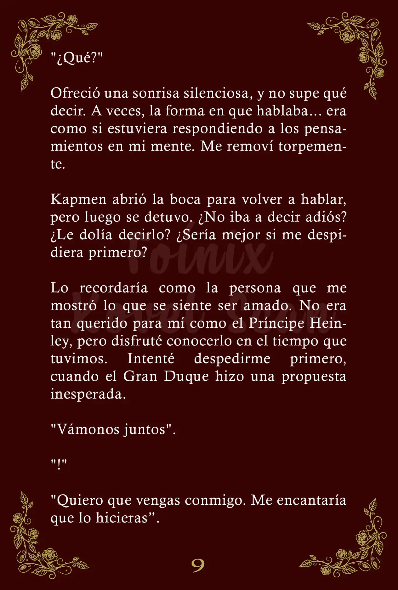 La Emperatriz se volvió a casar (Novela) - Capítulo 90 - Página 9 - LectorTMOo