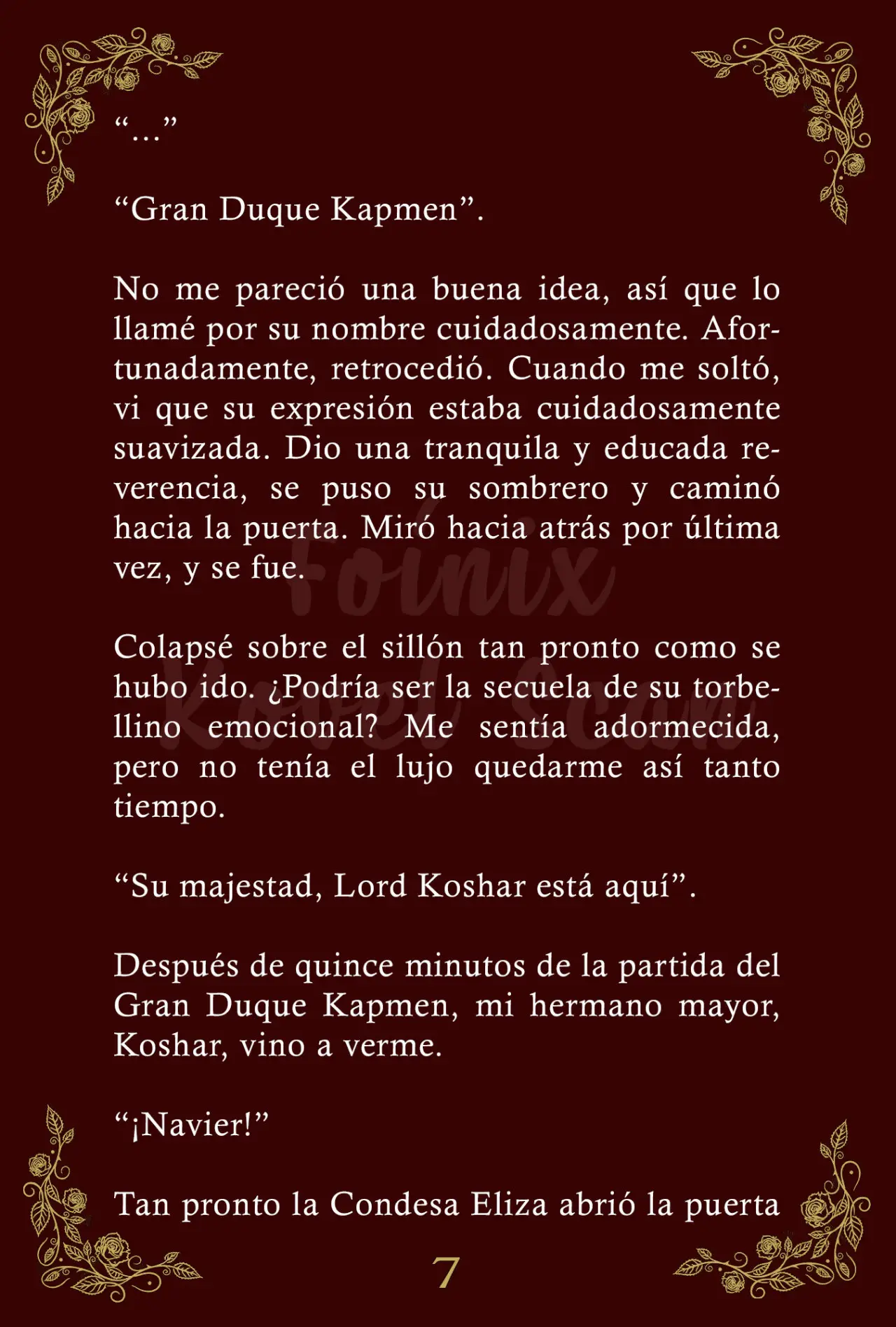 La Emperatriz se volvió a casar (Novela) - Capítulo 91 - Página 8 - LectorTMOo