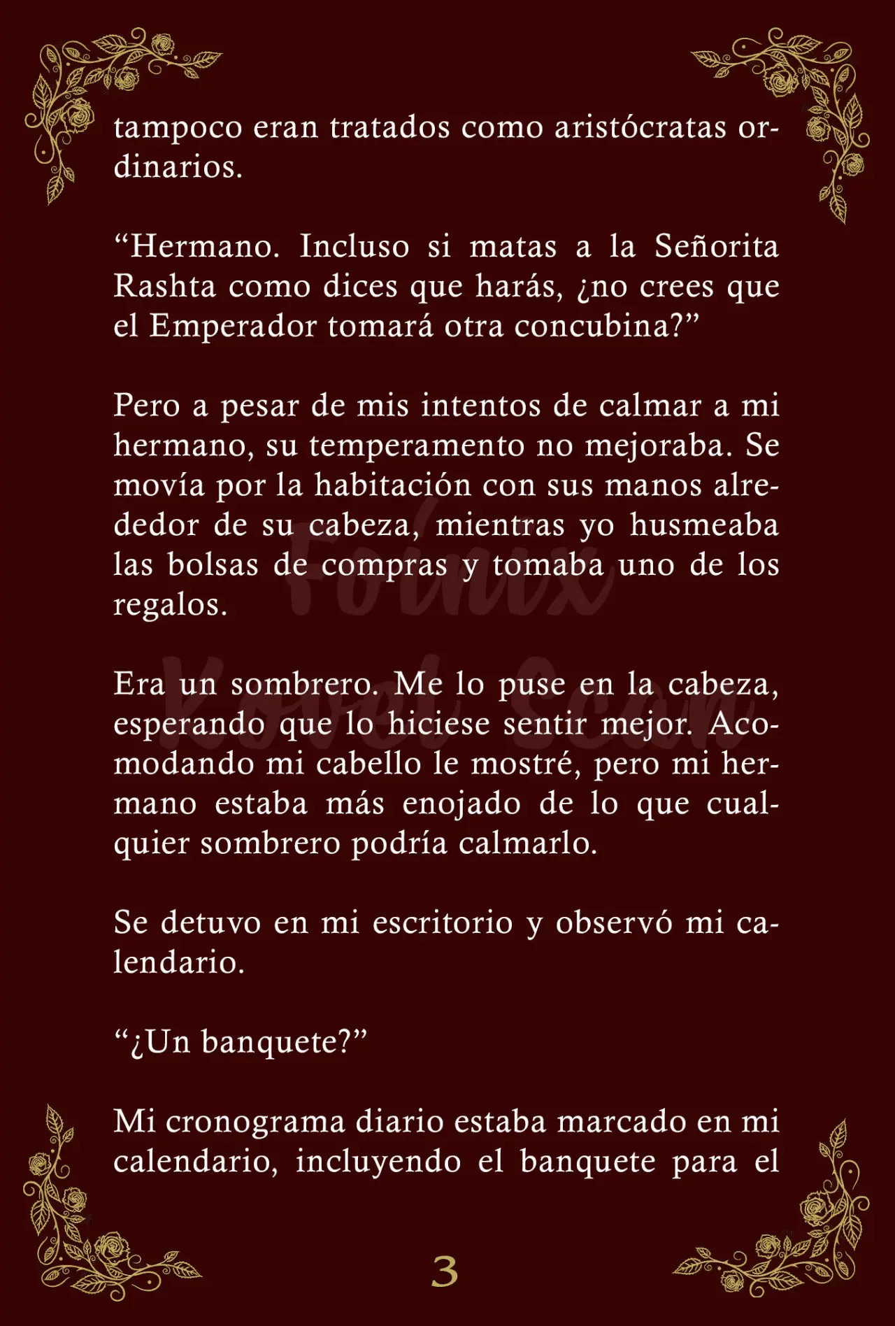 La Emperatriz se volvió a casar (Novela) - Capítulo 92 - Página 4 - LectorTMOo