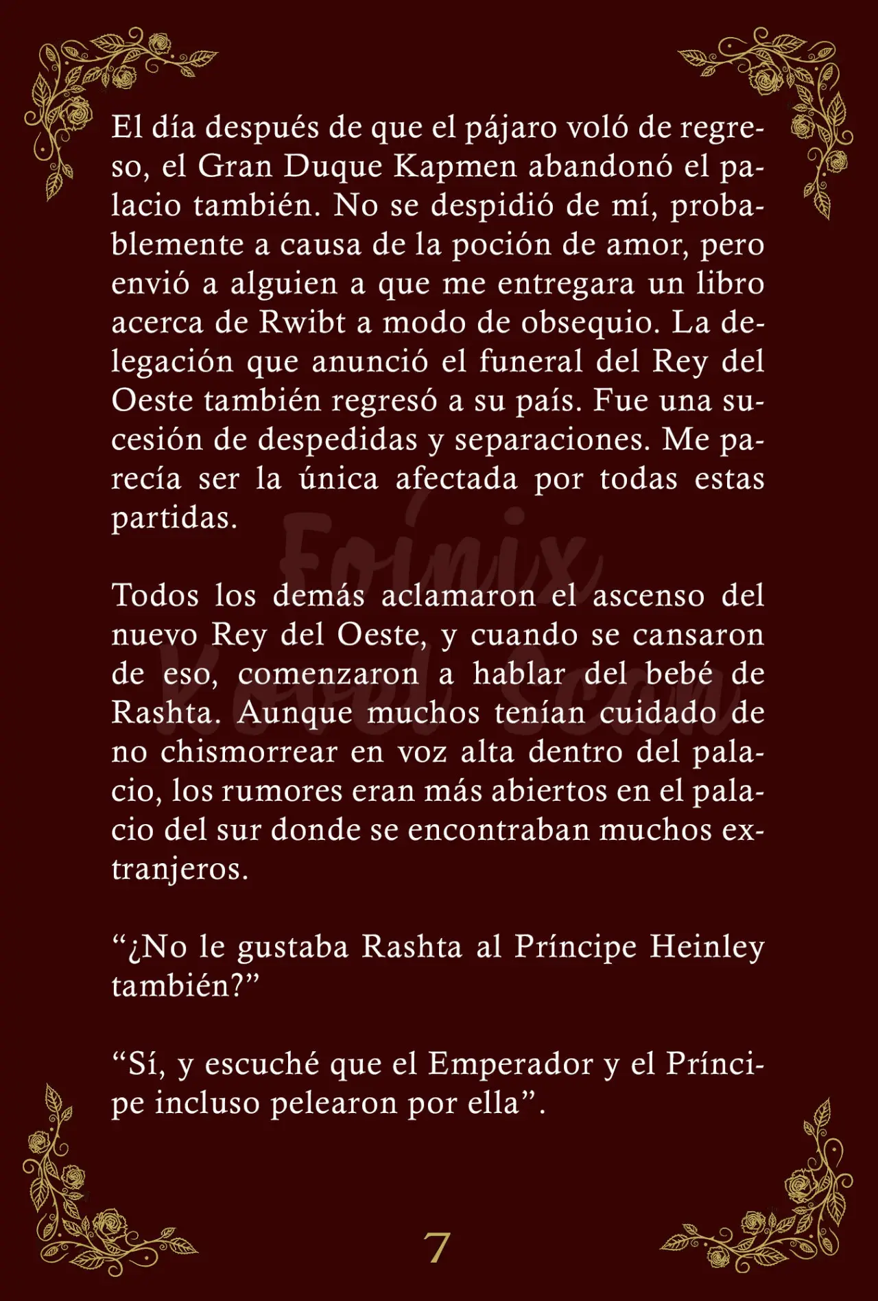 La Emperatriz se volvió a casar (Novela) - Capítulo 93 - Página 8 - LectorTMOo