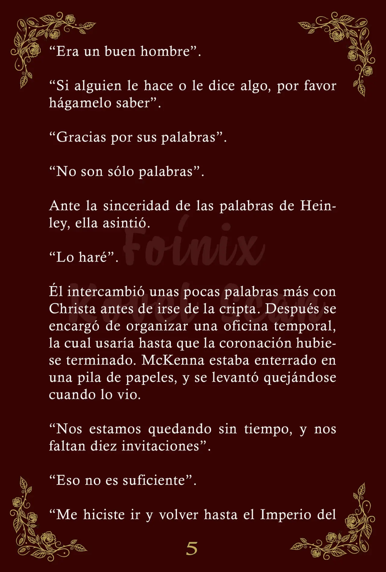 La Emperatriz se volvió a casar (Novela) - Capítulo 95 - Página 6 - LectorTMOo