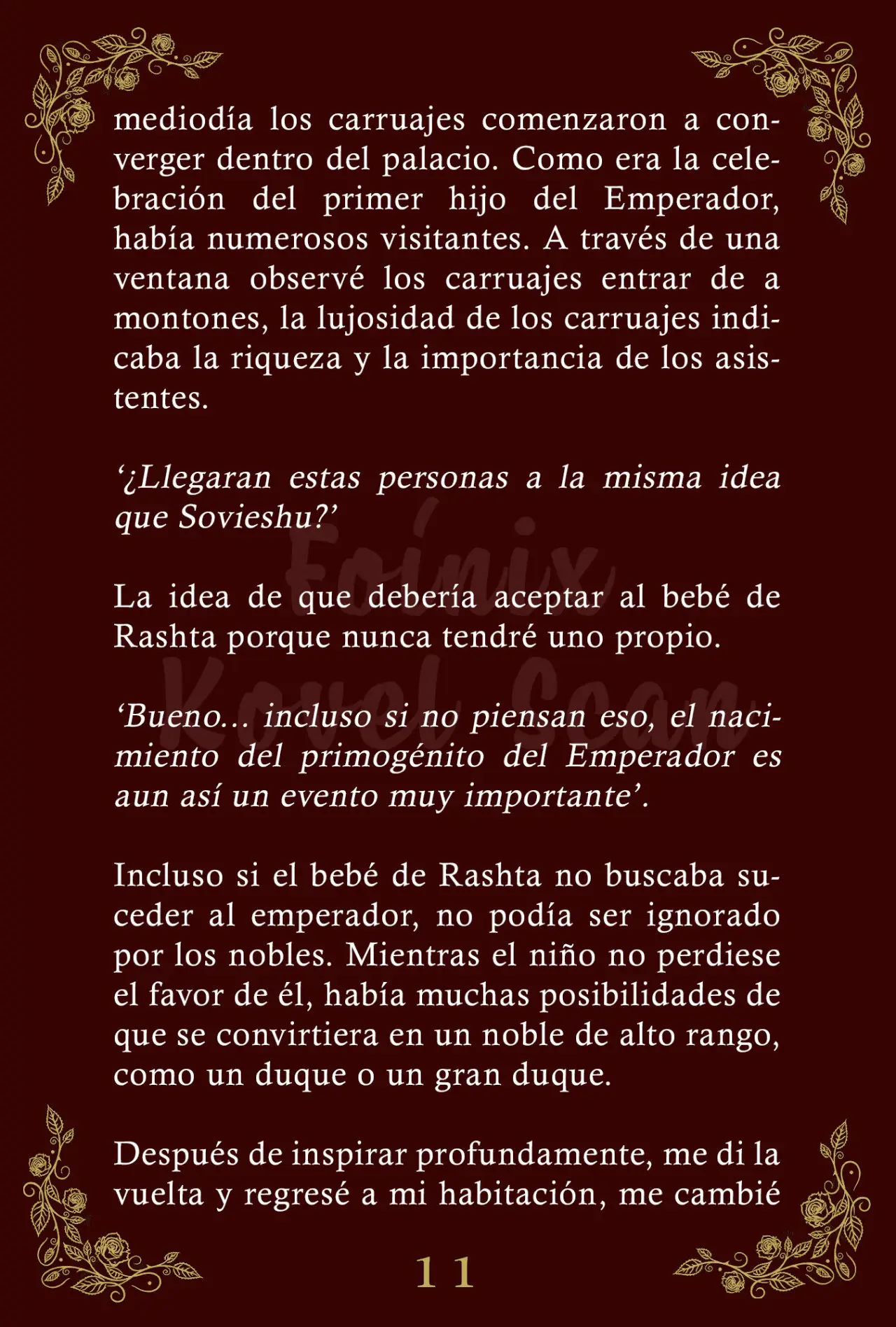 La Emperatriz se volvió a casar (Novela) - Capítulo 95 - Página 12 - LectorTMOo