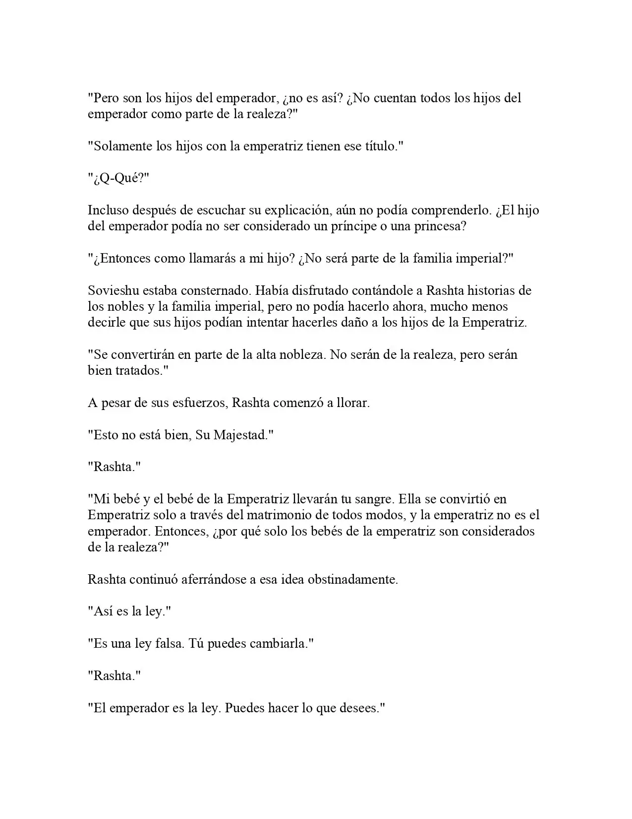 La Emperatriz se volvió a casar (Novela) - Capítulo 98 - Página 5 - LectorTMOo