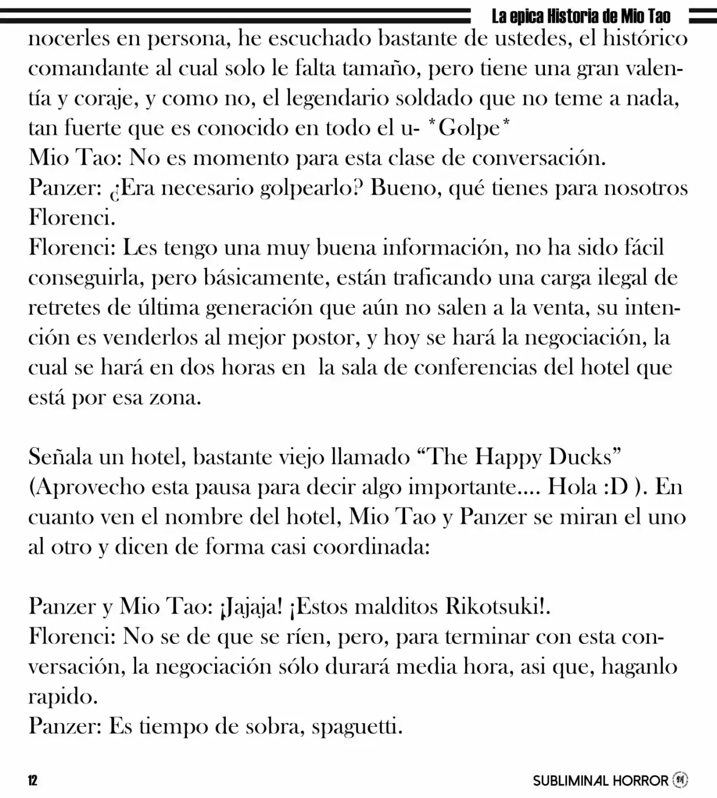 La épica historia de Mio Tao (2017) - Capítulo - Página 12 - LectorTMOo