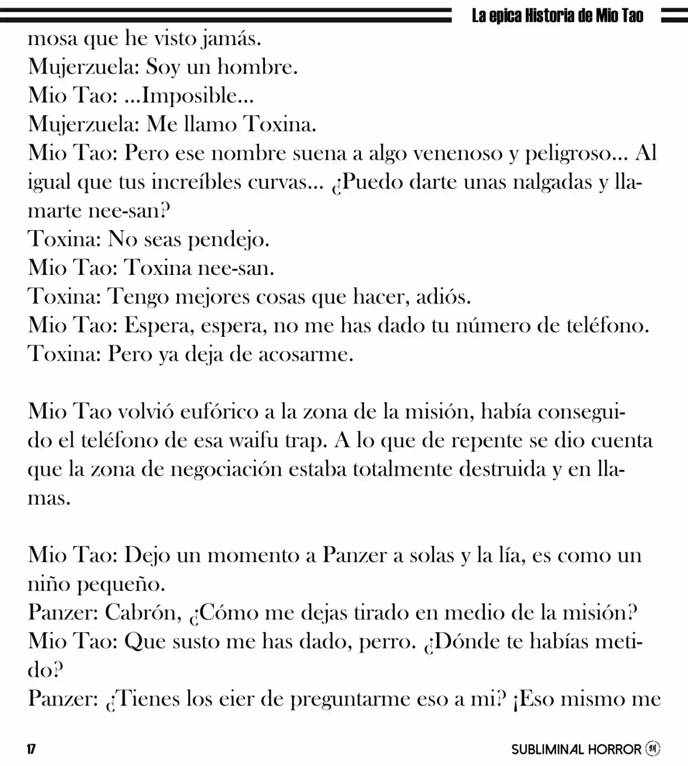 La épica historia de Mio Tao (2017) - Capítulo - Página 17 - LectorTMOo