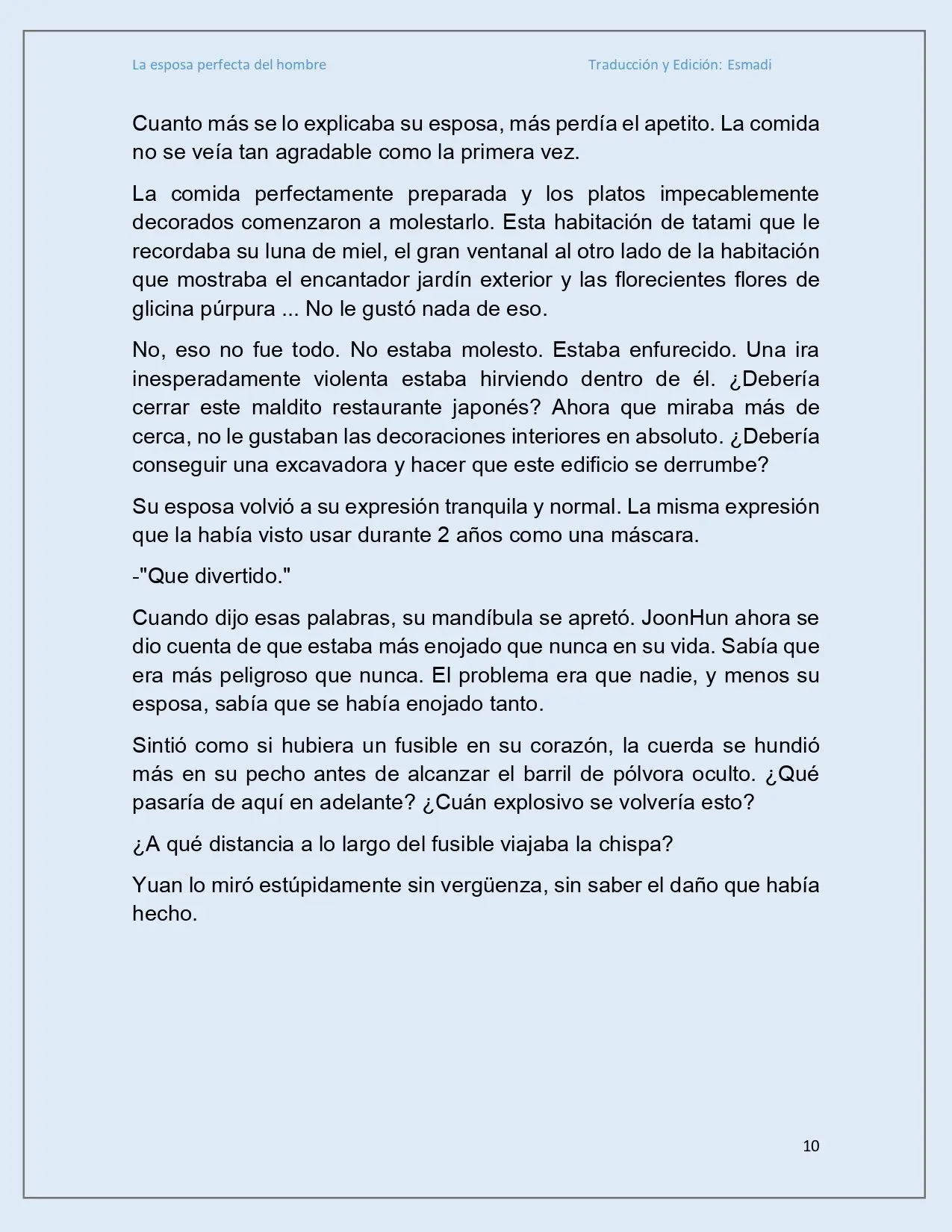 La esposa perfecta del hombre - Capítulo 12 - Página 10 - LectorTMOo