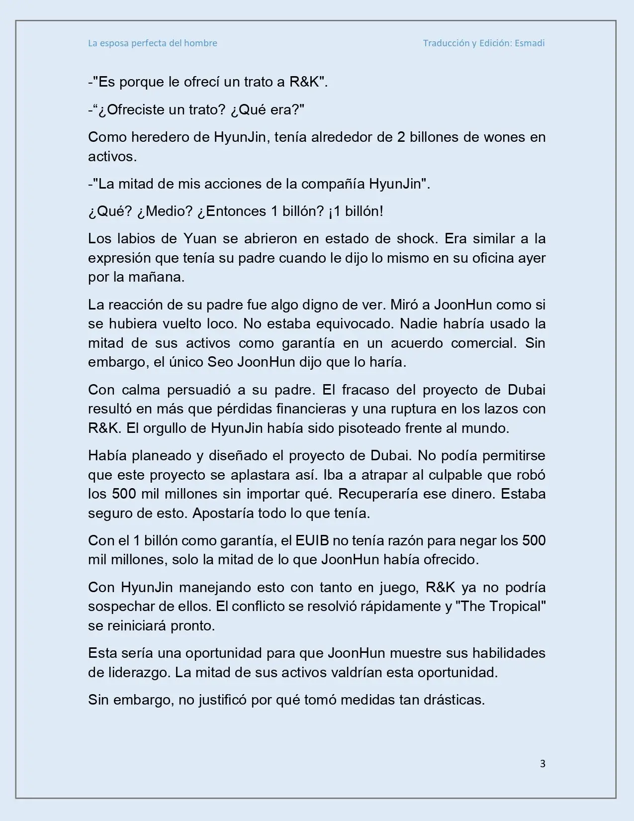 La esposa perfecta del hombre - Capítulo 13 - Página 3 - LectorTMOo