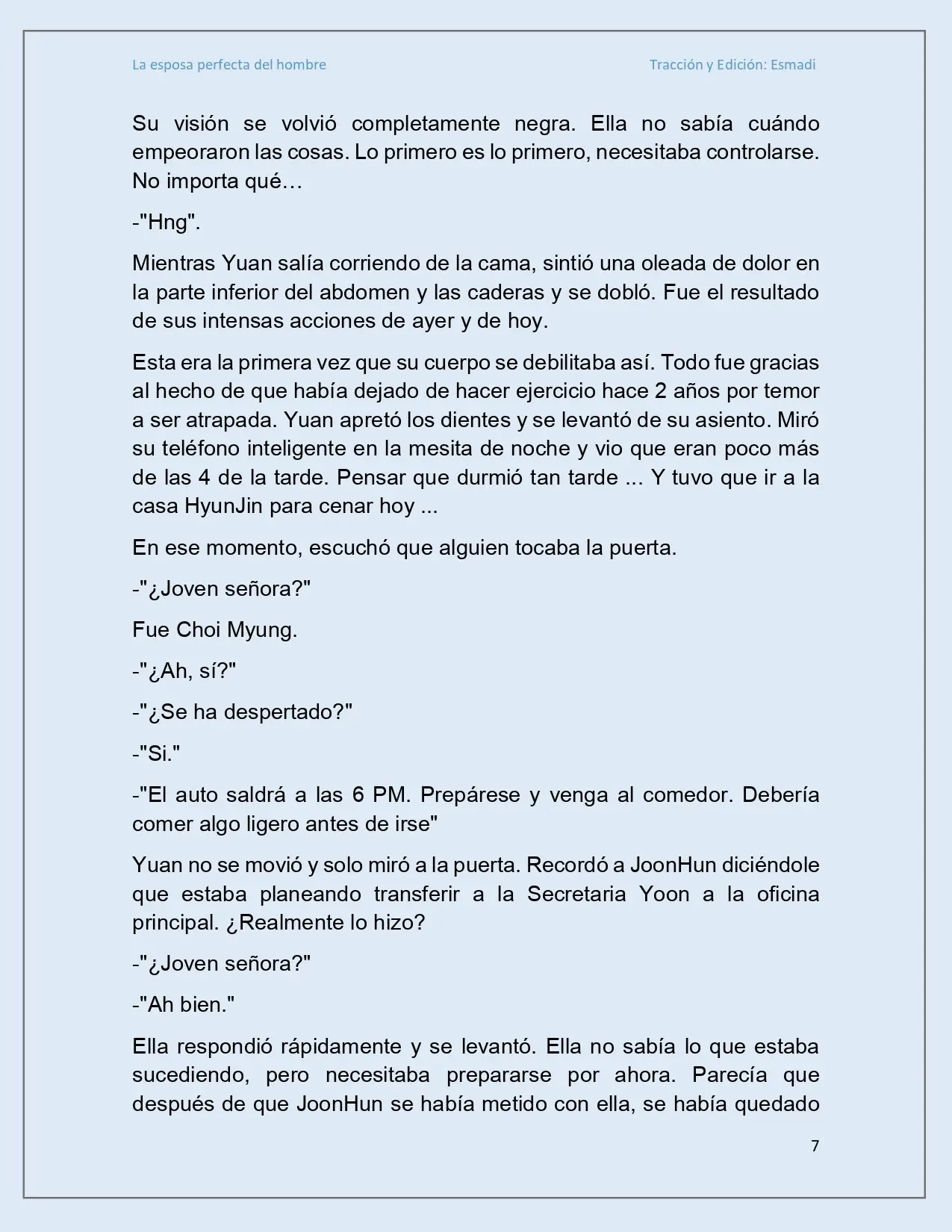 La esposa perfecta del hombre - Capítulo 19 - Página 6 - LectorTMOo