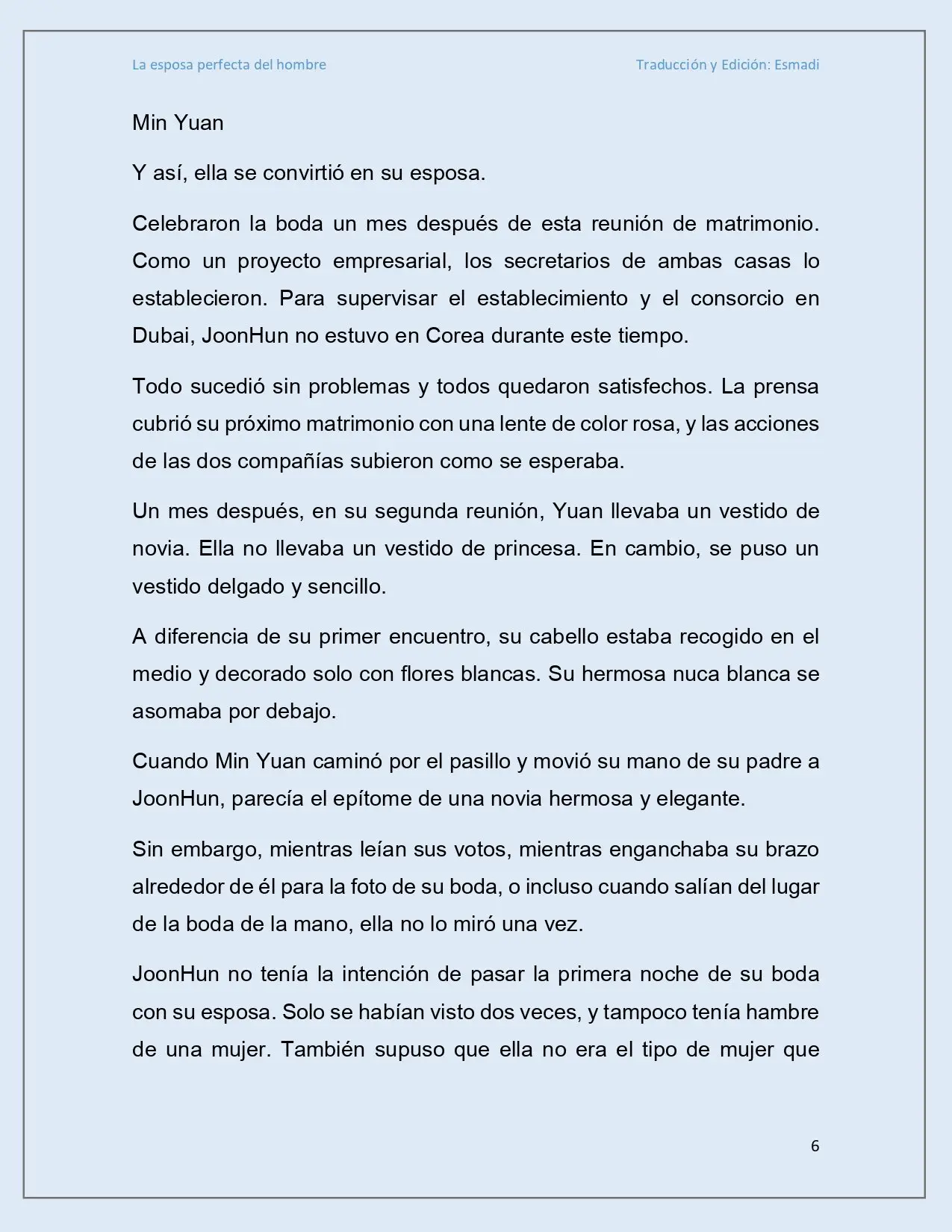 La esposa perfecta del hombre - Capítulo 2 - Página 8 - LectorTMOo
