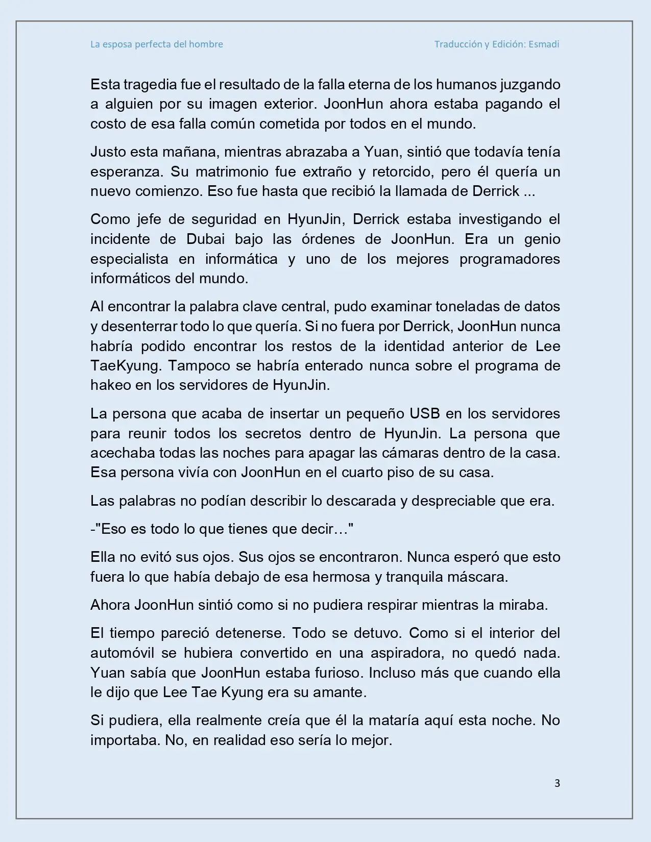 La esposa perfecta del hombre - Capítulo 21 - Página 3 - LectorTMOo