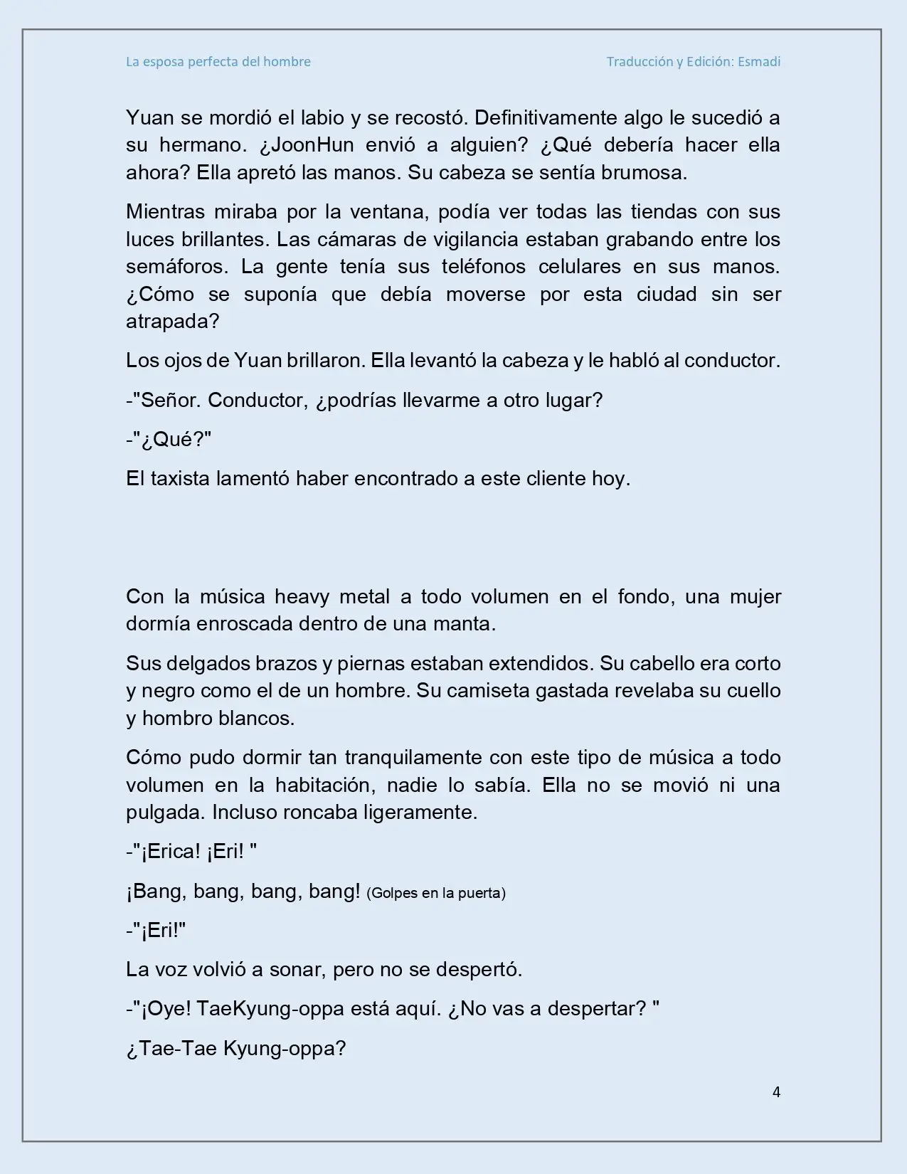 La esposa perfecta del hombre - Capítulo 23 - Página 4 - LectorTMOo