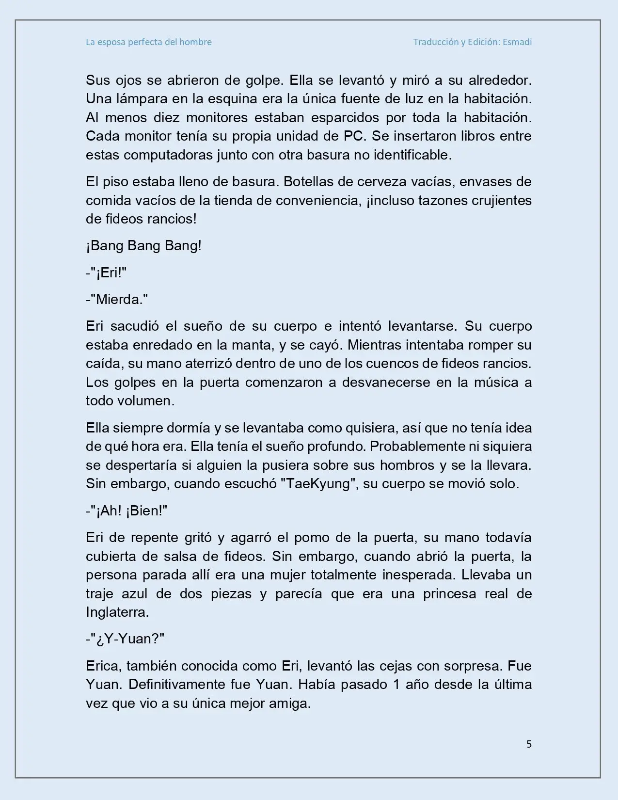 La esposa perfecta del hombre - Capítulo 23 - Página 5 - LectorTMOo