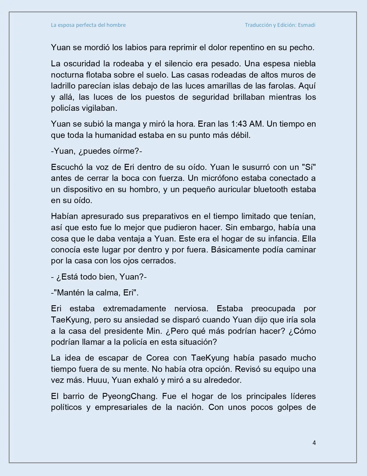 La esposa perfecta del hombre - Capítulo 24 - Página 4 - LectorTMOo