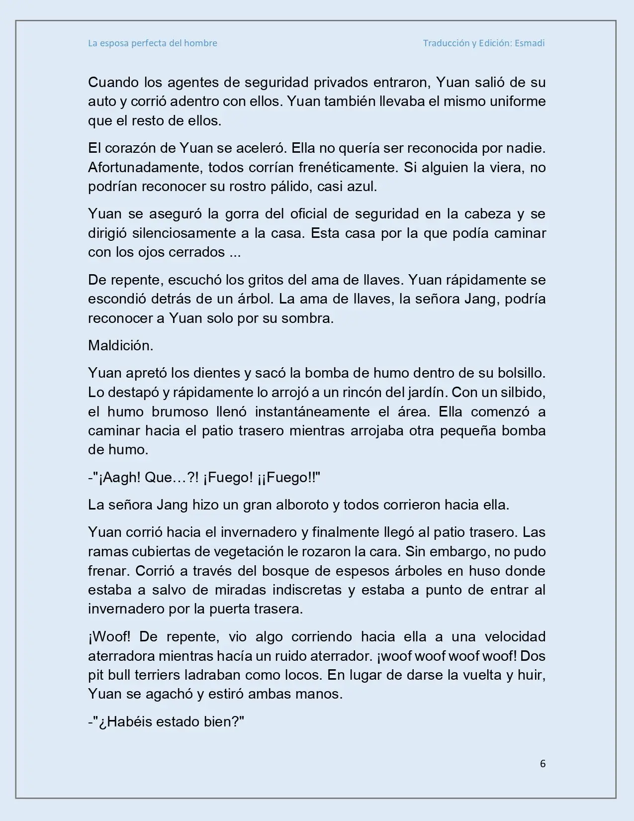 La esposa perfecta del hombre - Capítulo 24 - Página 6 - LectorTMOo