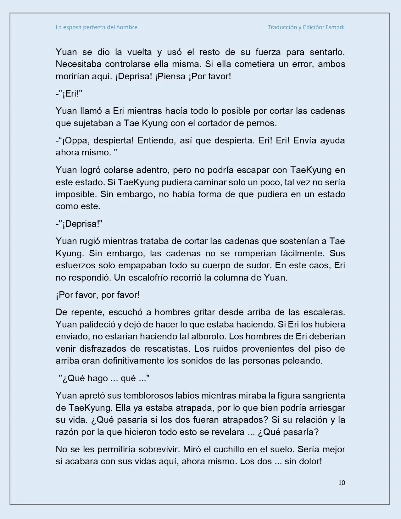 La esposa perfecta del hombre - Capítulo 24 - Página 10 - LectorTMOo