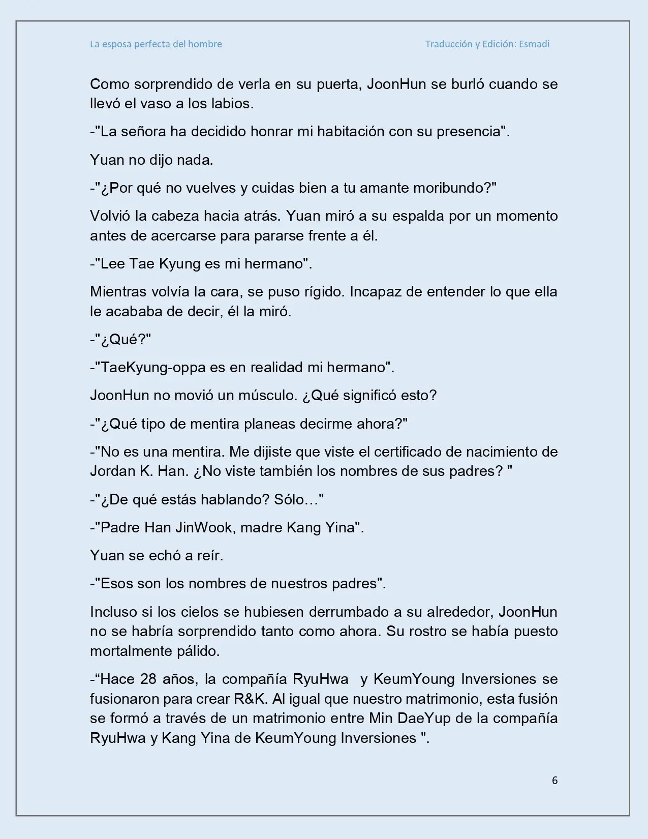 La esposa perfecta del hombre - Capítulo 25 - Página 6 - LectorTMOo