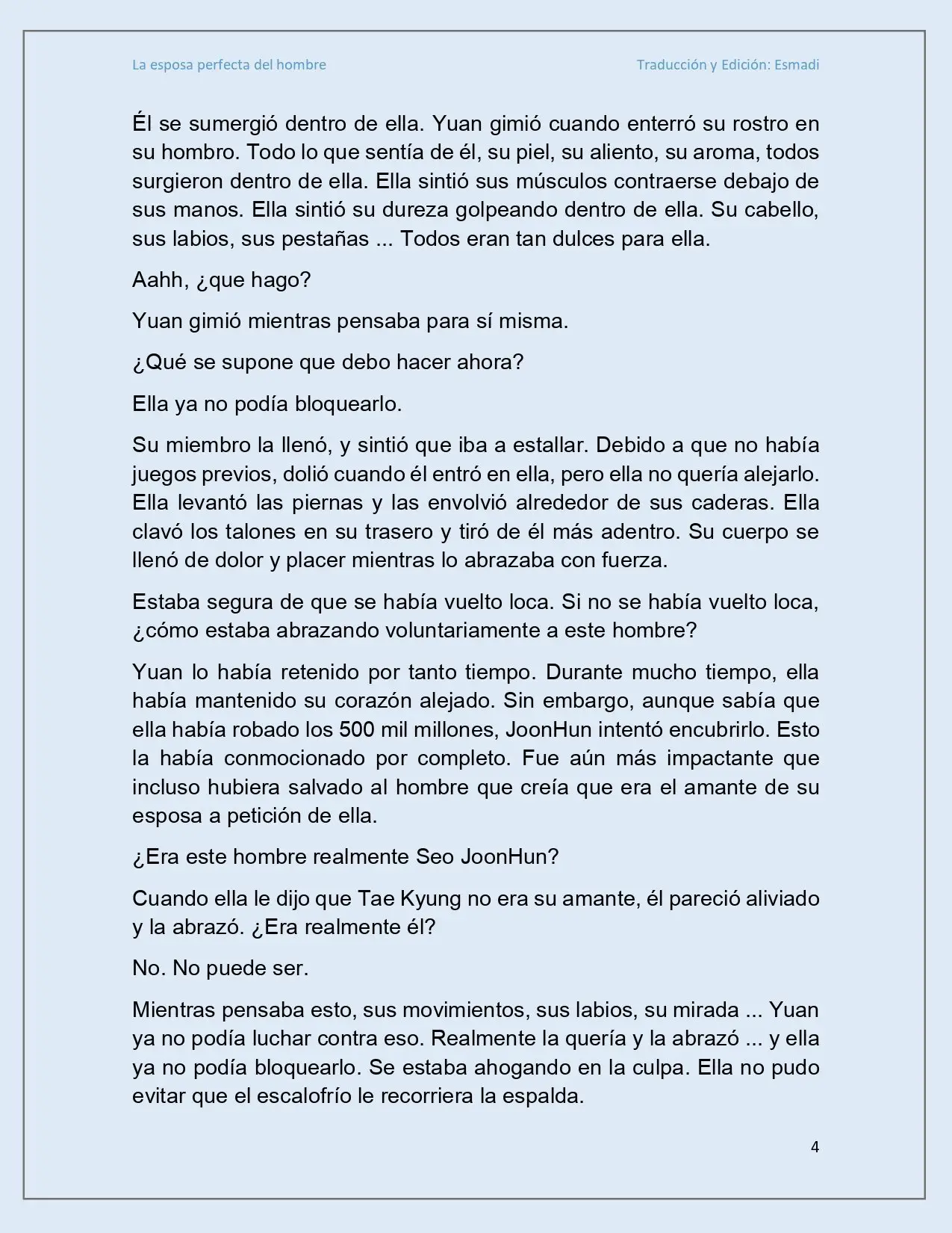 La esposa perfecta del hombre - Capítulo 26 - Página 4 - LectorTMOo