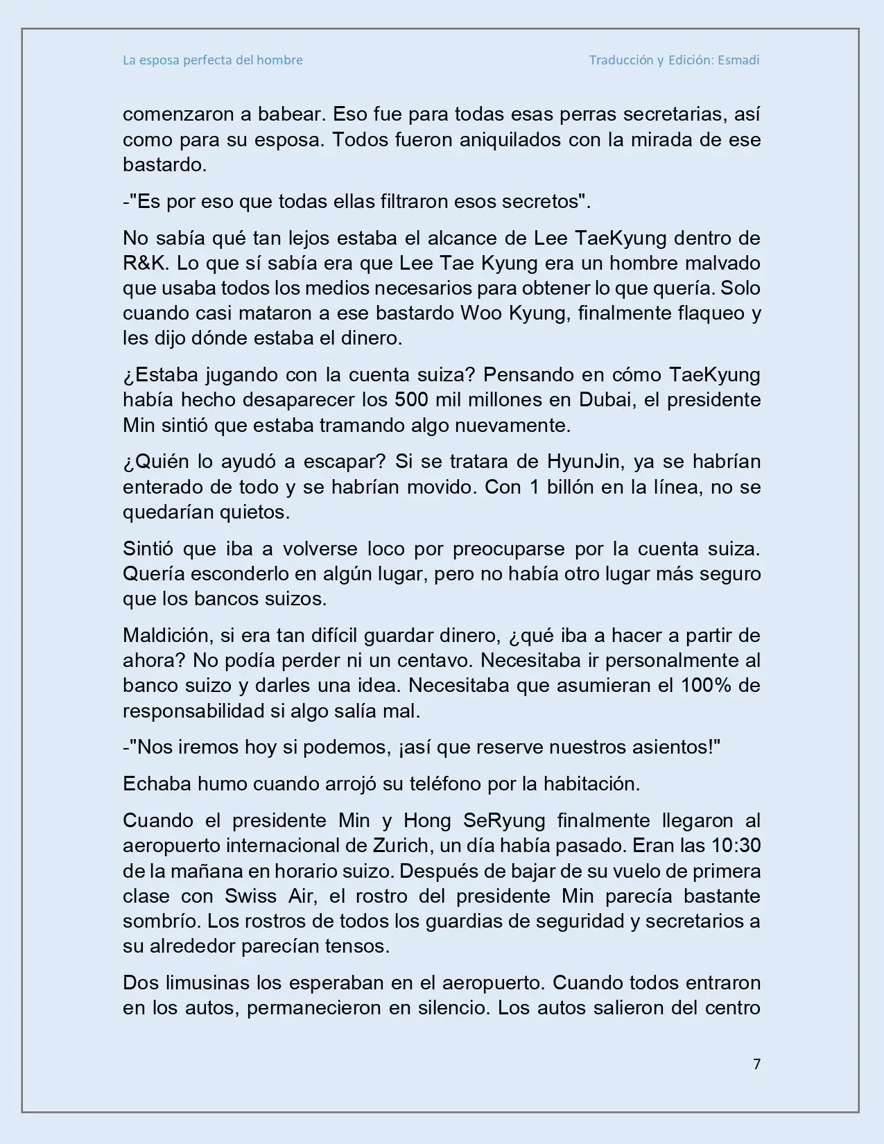 La esposa perfecta del hombre - Capítulo 29 - Página 6 - LectorTMOo
