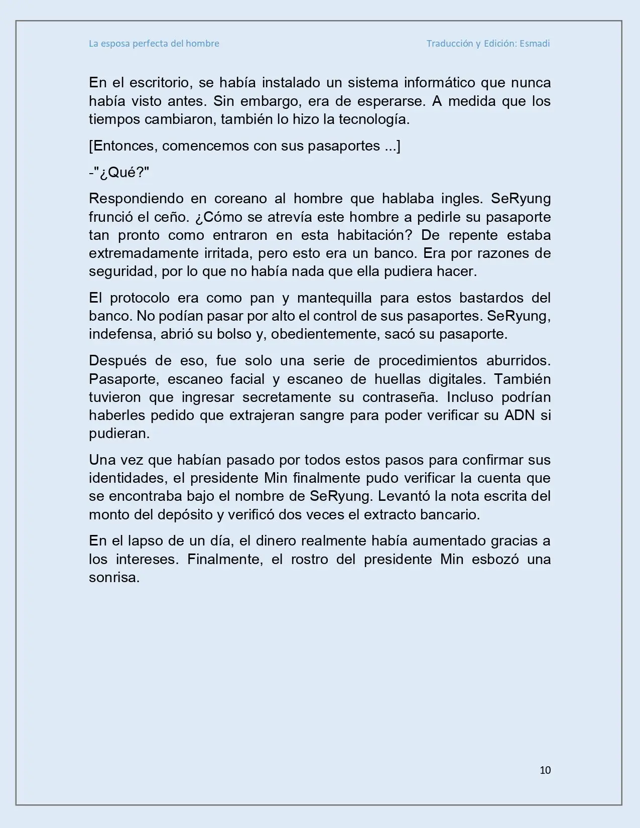 La esposa perfecta del hombre - Capítulo 29 - Página 9 - LectorTMOo