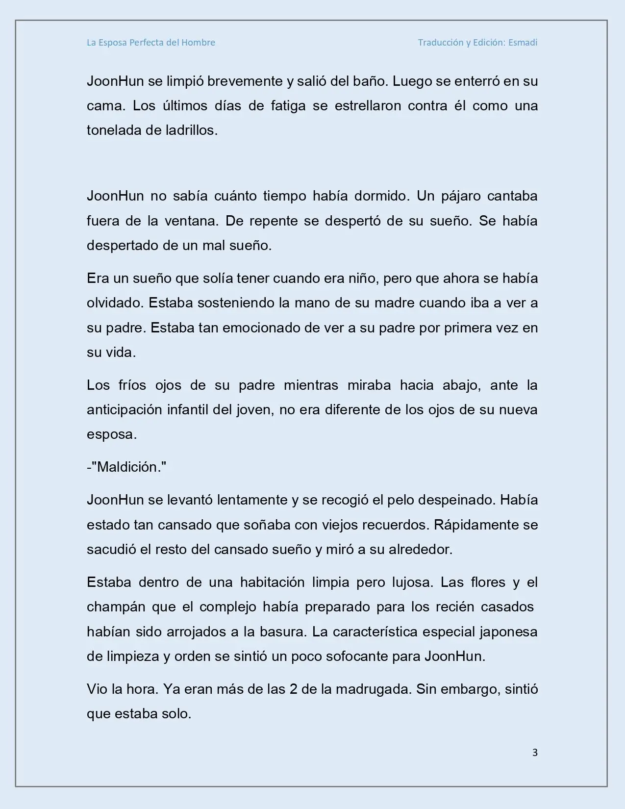 La esposa perfecta del hombre - Capítulo 3 - Página 3 - LectorTMOo