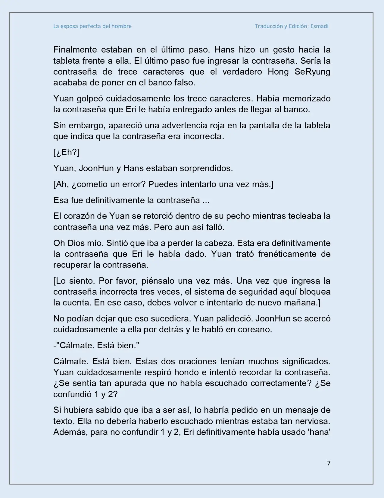 La esposa perfecta del hombre - Capítulo 30 - Página 6 - LectorTMOo