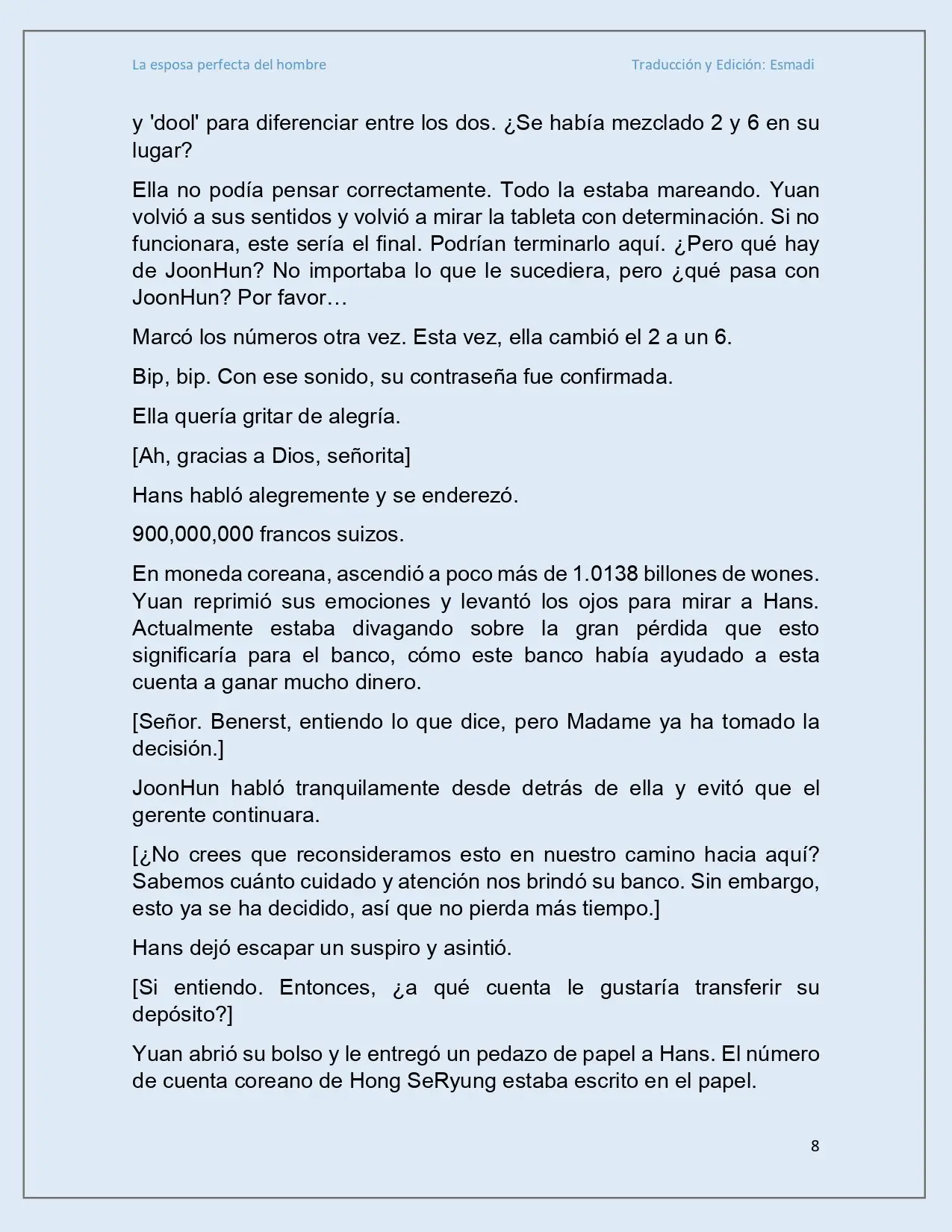 La esposa perfecta del hombre - Capítulo 30 - Página 7 - LectorTMOo