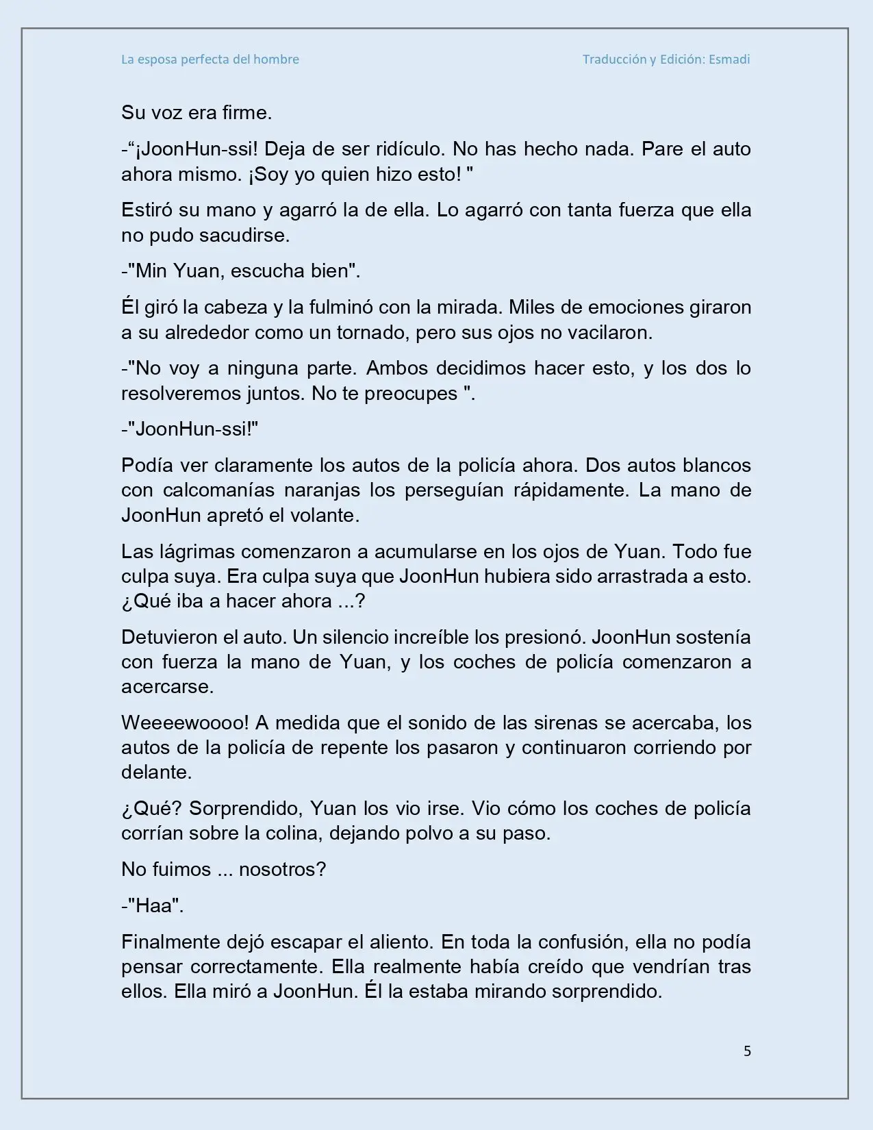 La esposa perfecta del hombre - Capítulo 31 - Página 5 - LectorTMOo