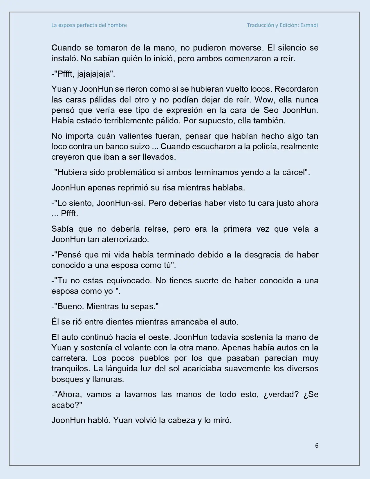 La esposa perfecta del hombre - Capítulo 31 - Página 6 - LectorTMOo