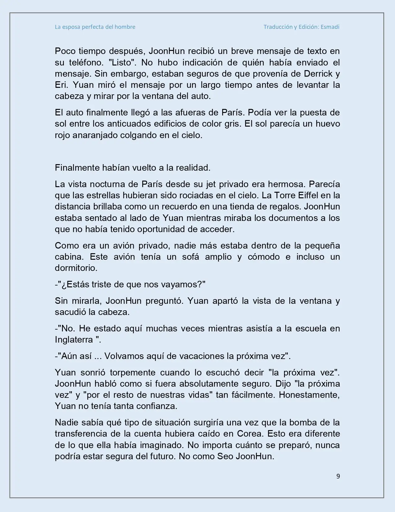La esposa perfecta del hombre - Capítulo 31 - Página 9 - LectorTMOo