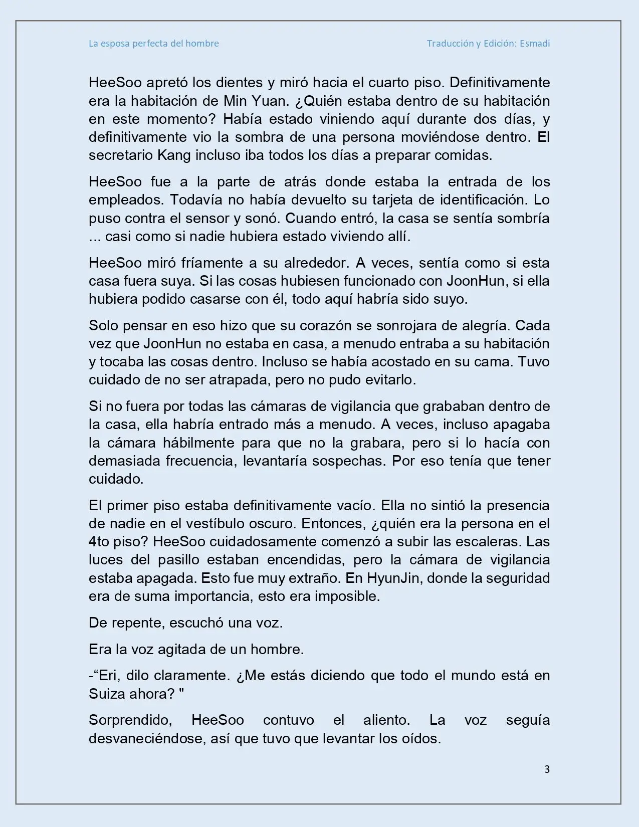 La esposa perfecta del hombre - Capítulo 33 - Página 3 - LectorTMOo