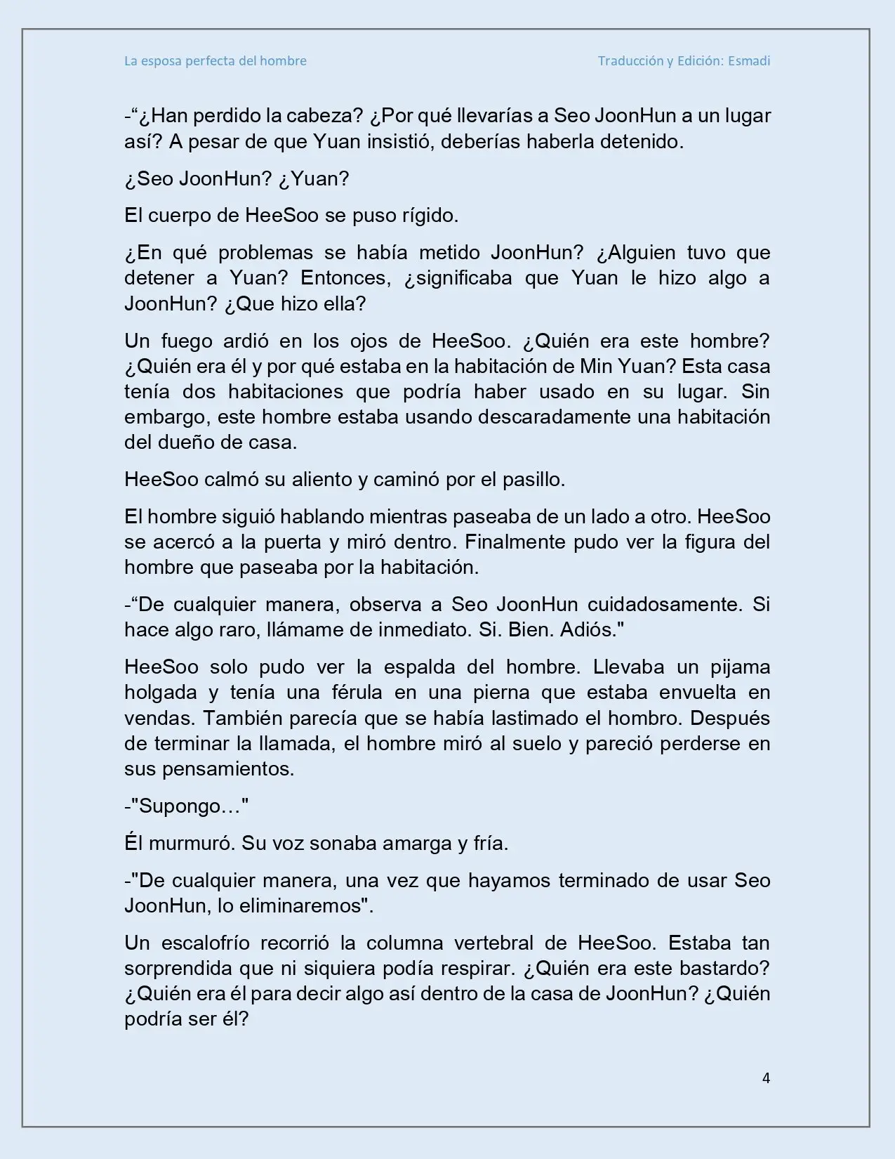La esposa perfecta del hombre - Capítulo 33 - Página 4 - LectorTMOo