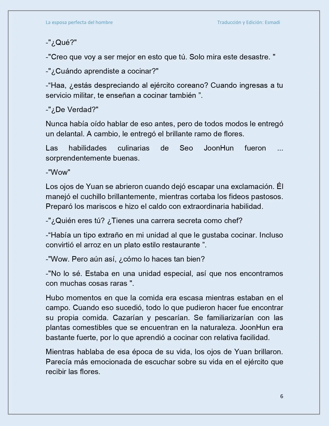 La esposa perfecta del hombre - Capítulo 34 - Página 6 - LectorTMOo