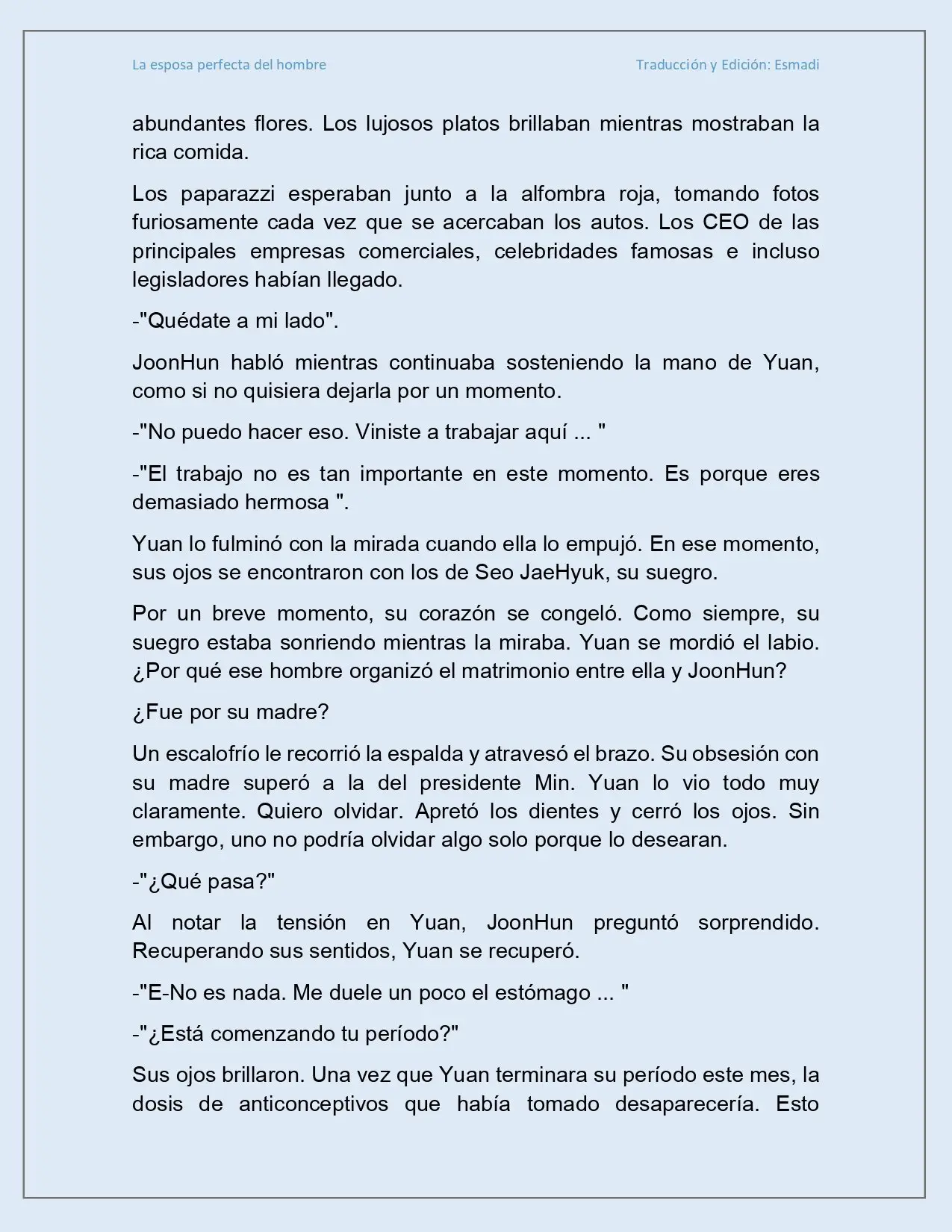 La esposa perfecta del hombre - Capítulo 35 - Página 6 - LectorTMOo