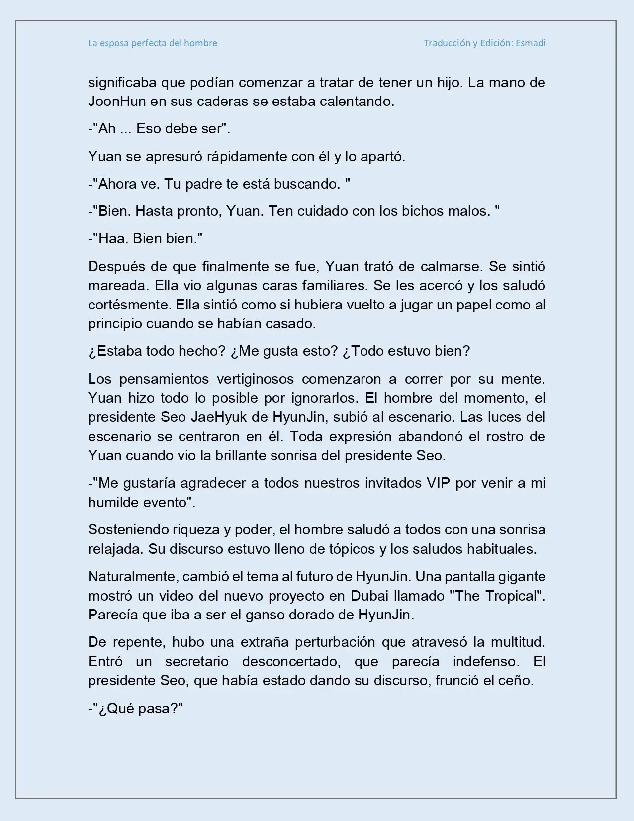 La esposa perfecta del hombre - Capítulo 35 - Página 7 - LectorTMOo