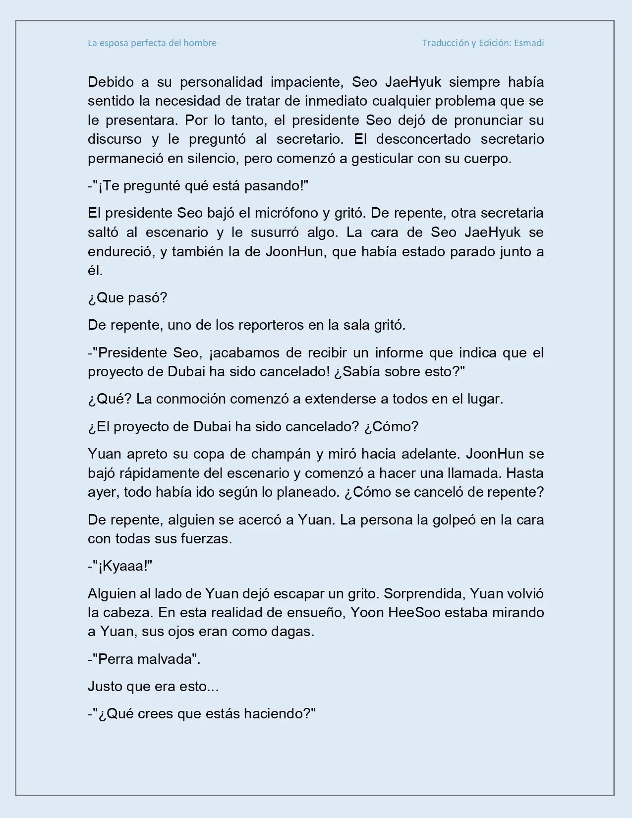 La esposa perfecta del hombre - Capítulo 35 - Página 8 - LectorTMOo