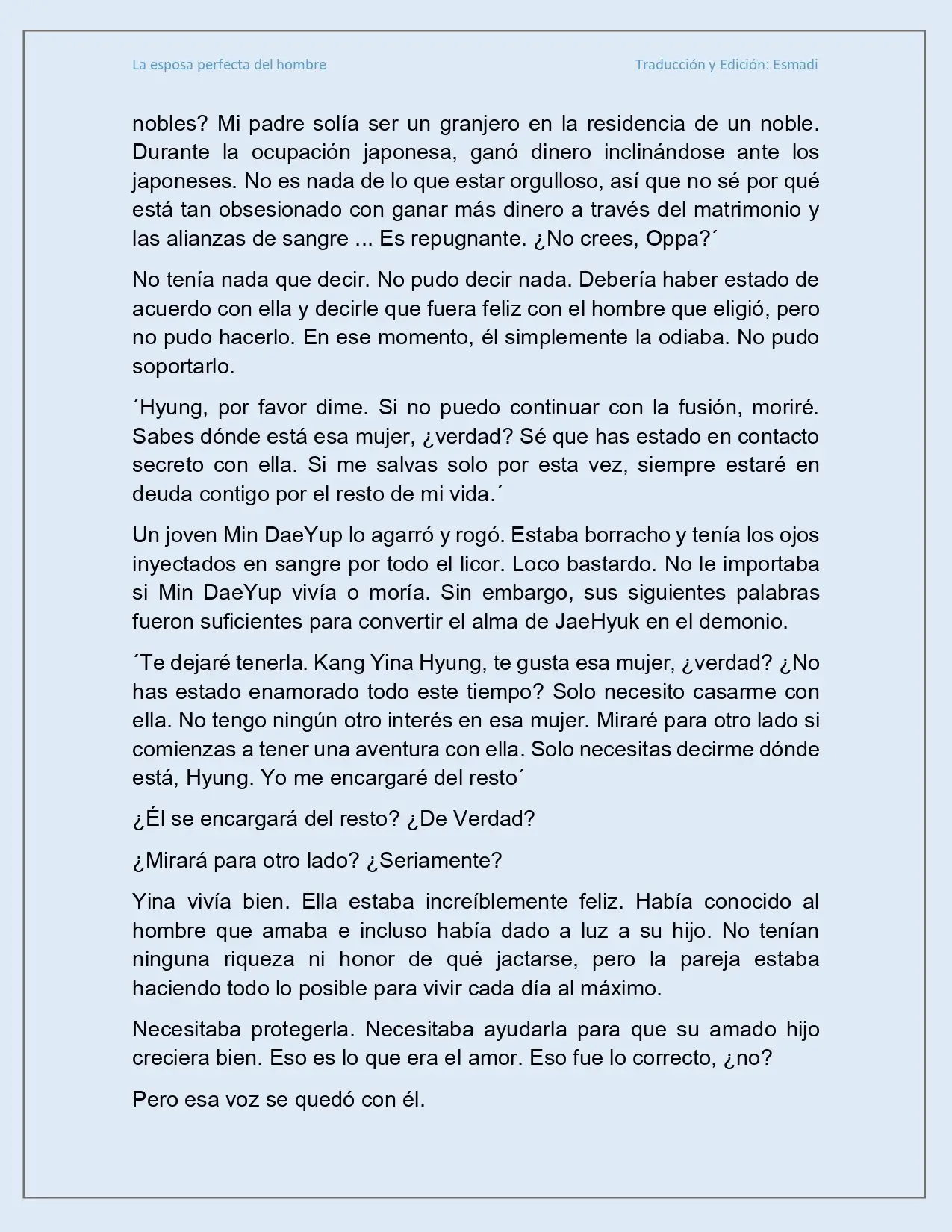 La esposa perfecta del hombre - Capítulo 36 - Página 6 - LectorTMOo
