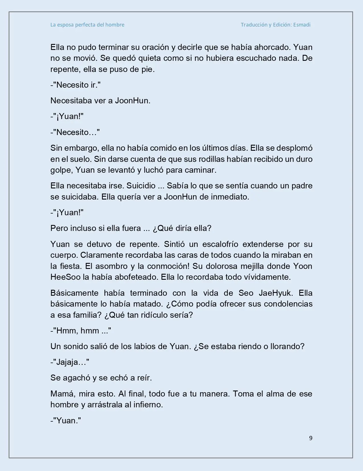 La esposa perfecta del hombre - Capítulo 37 - Página 9 - LectorTMOo