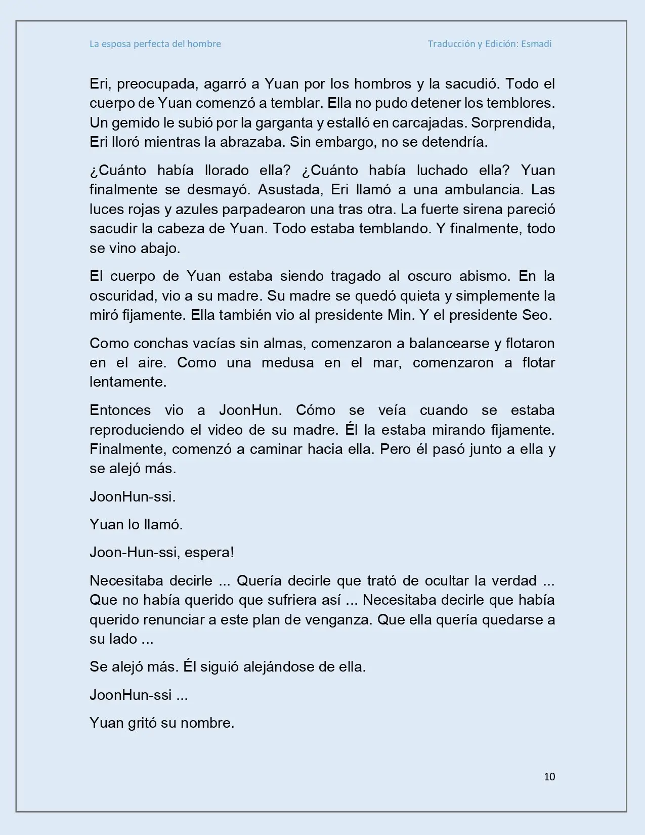 La esposa perfecta del hombre - Capítulo 37 - Página 10 - LectorTMOo