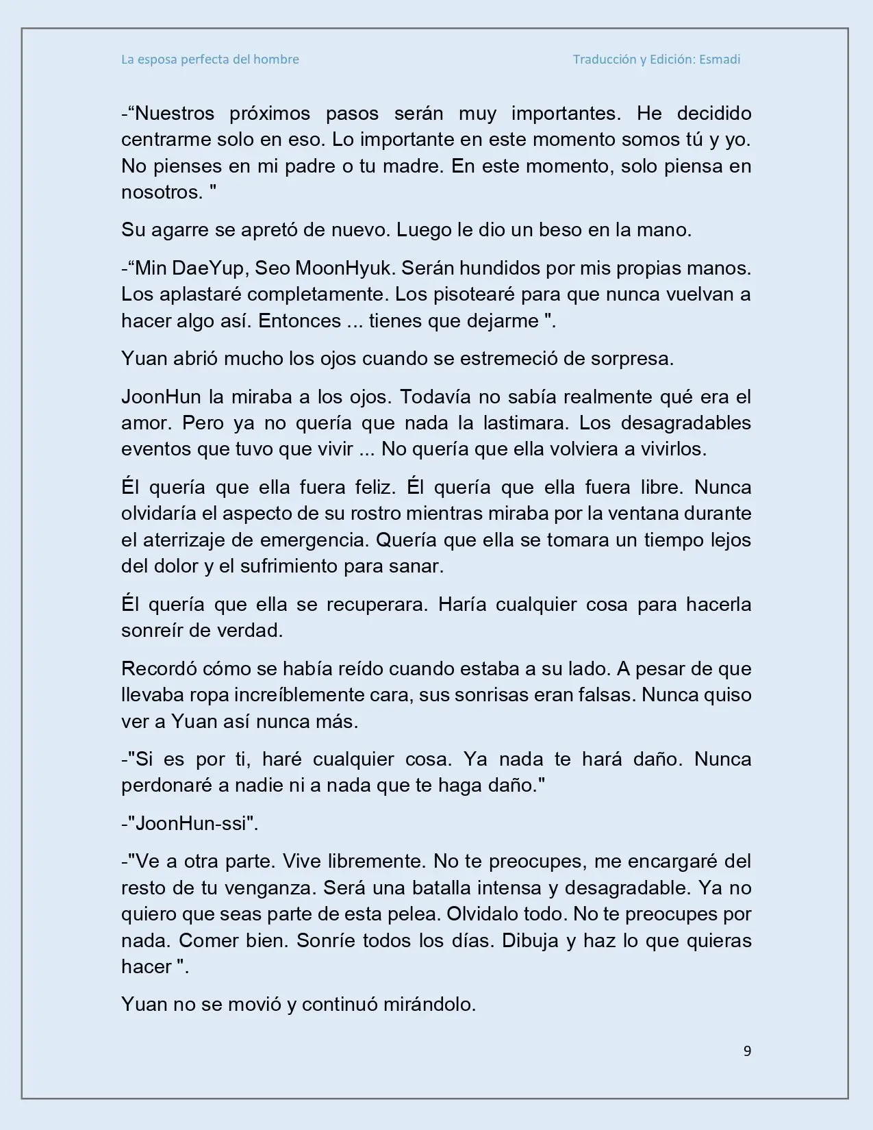 La esposa perfecta del hombre - Capítulo 38 - Página 9 - LectorTMOo