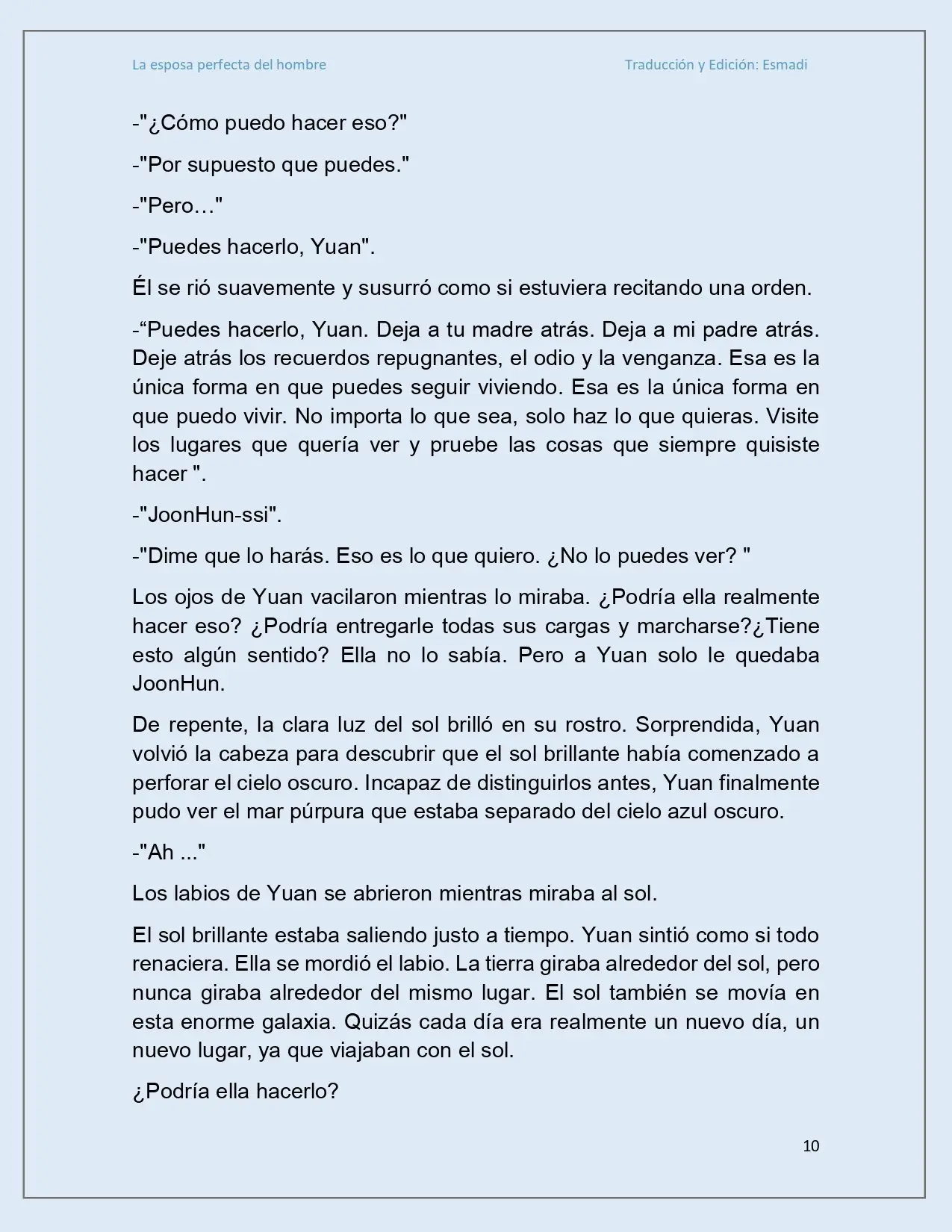 La esposa perfecta del hombre - Capítulo 38 - Página 10 - LectorTMOo